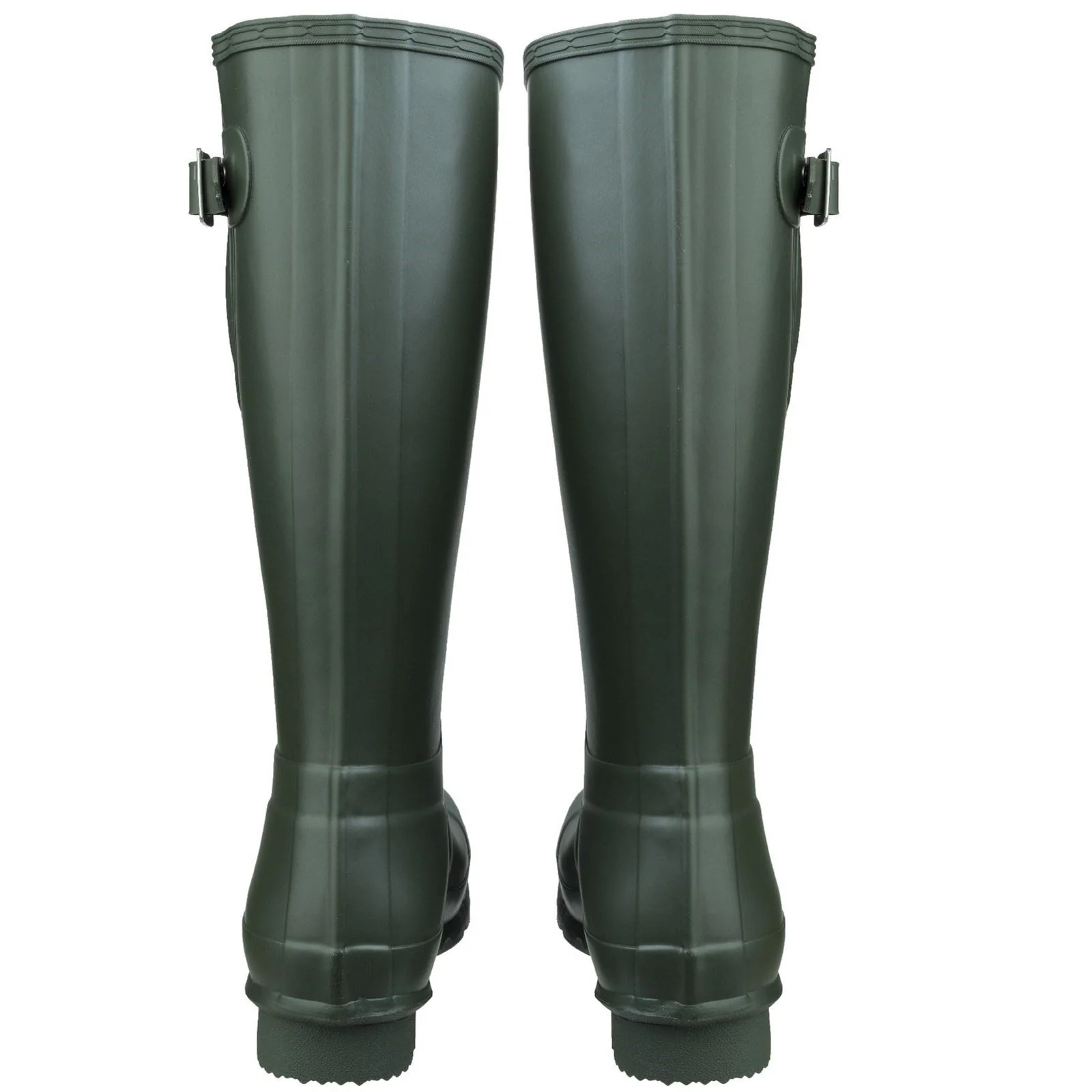 Hunter Men's Original Side Adjustable Wellington Boots in Dark Olive - Image 7
