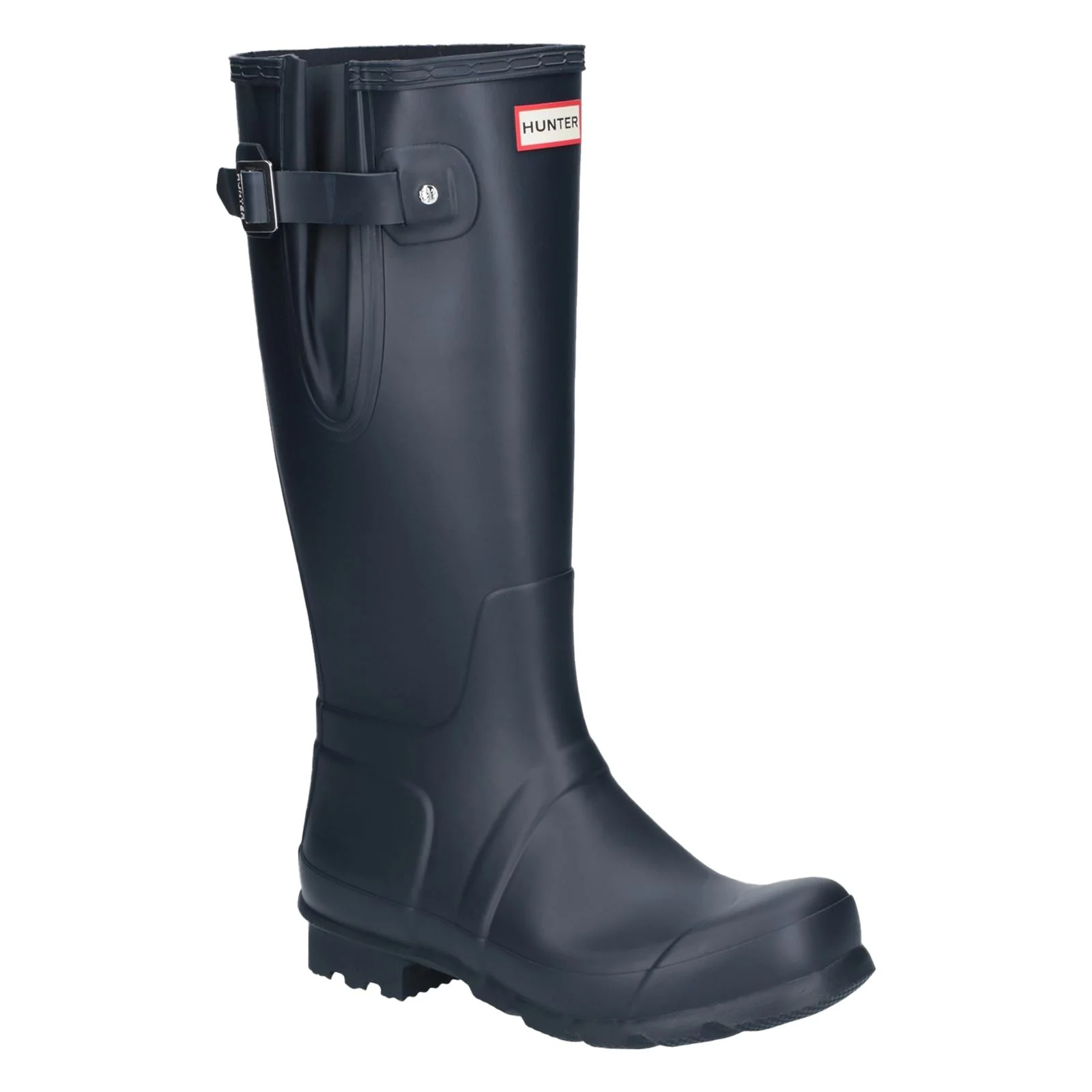 Hunter Men's Original Side Adjustable Wellington Boots in Navy - Image 6