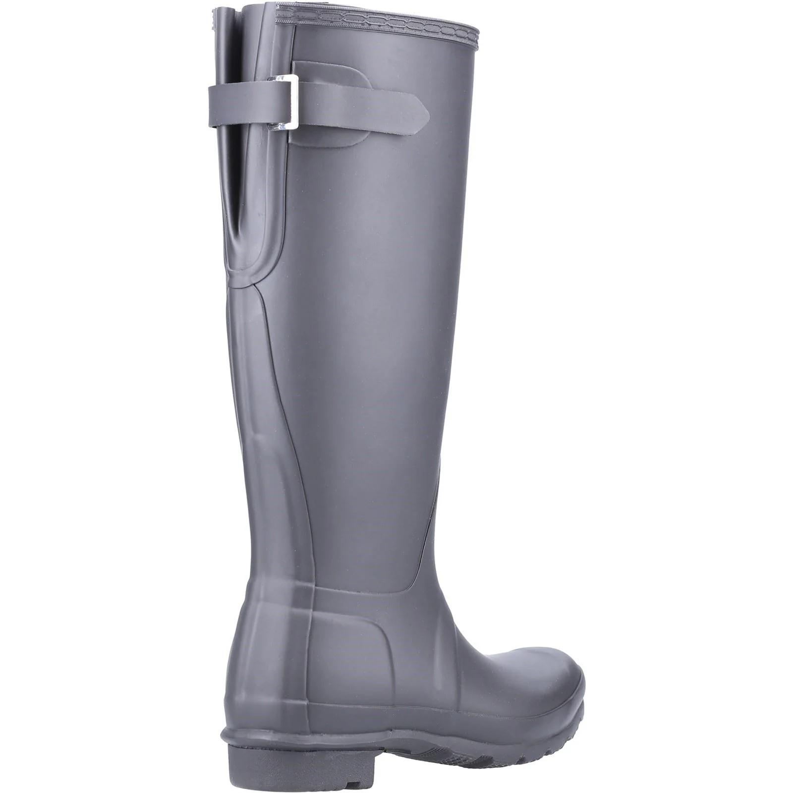 Hunter Women's Original Tall Back Adjustable Wellington Boots in Black - Image 2