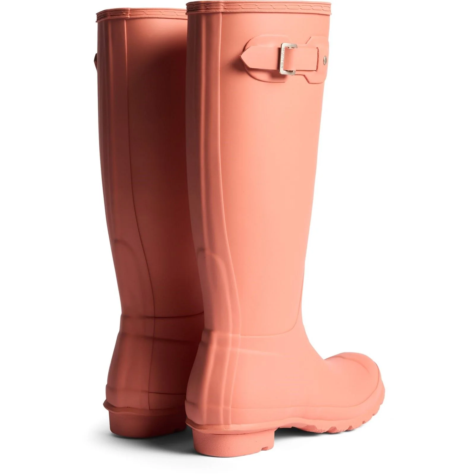 Hunter Original Tall Boot Rubber Women's Terracotta Wellington Boots - Image 2