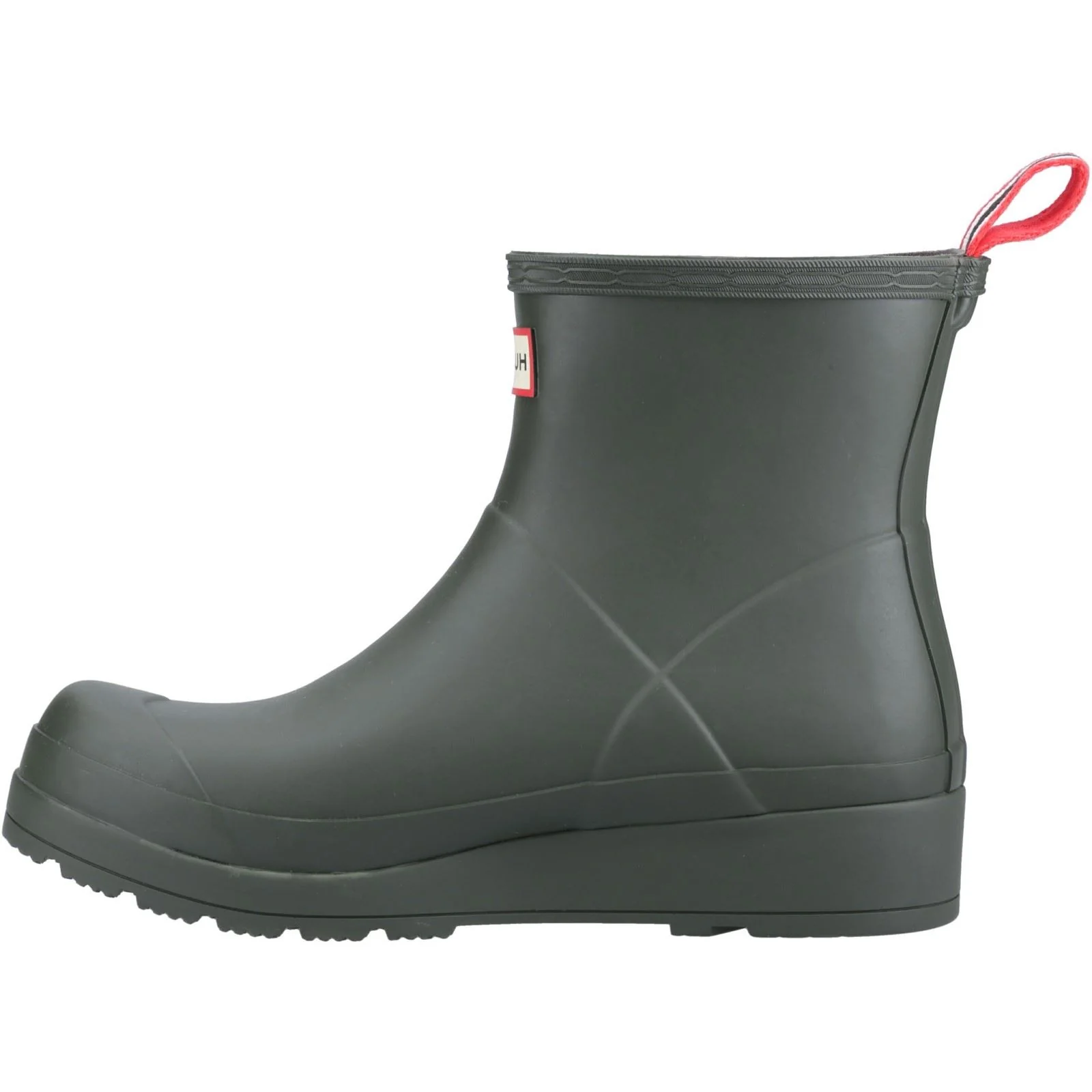 Hunter Women's Play Short Boot in Dark Olive - Image 4