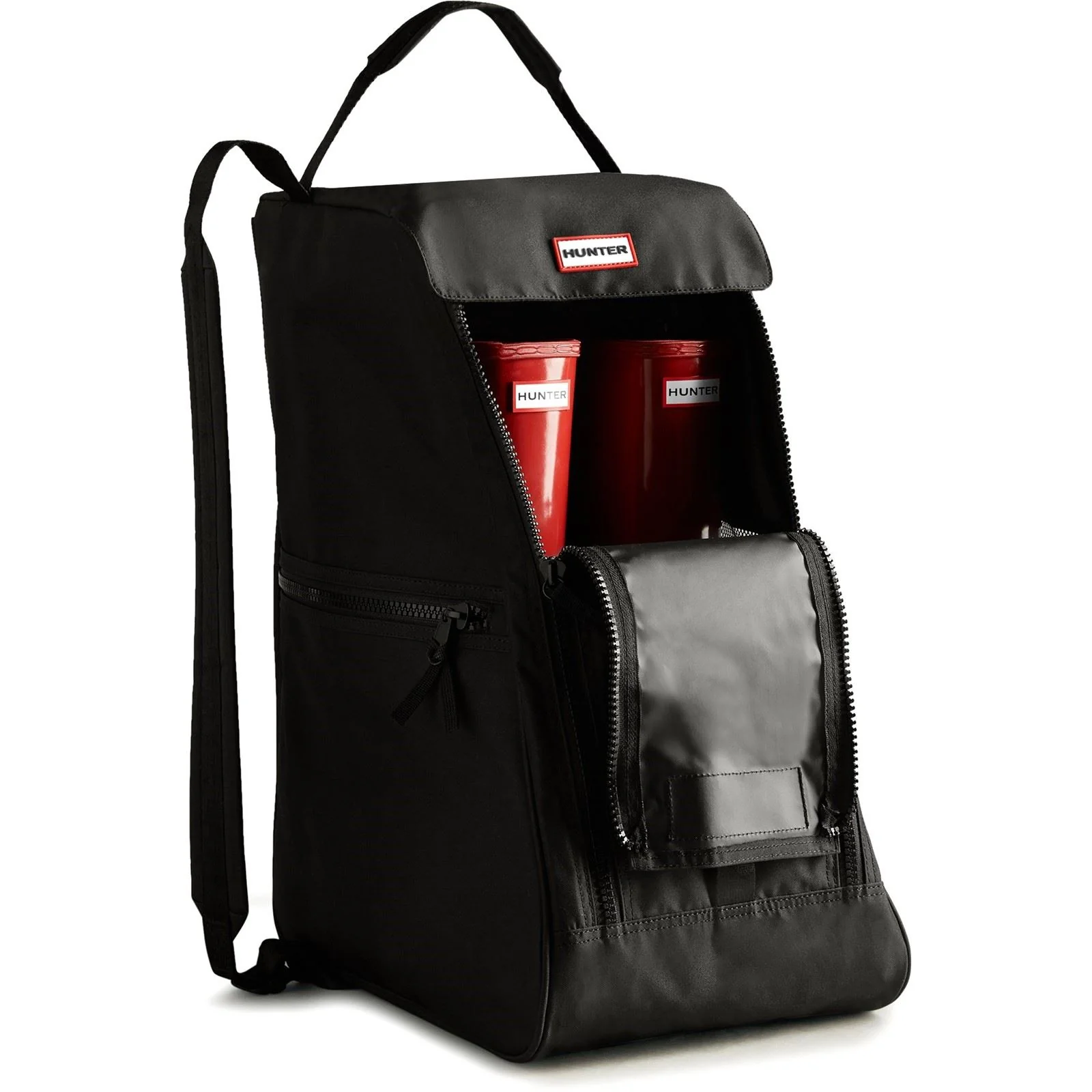 Hunter Westray Tall Bootbag 's Black Shoe Bag - Image 3