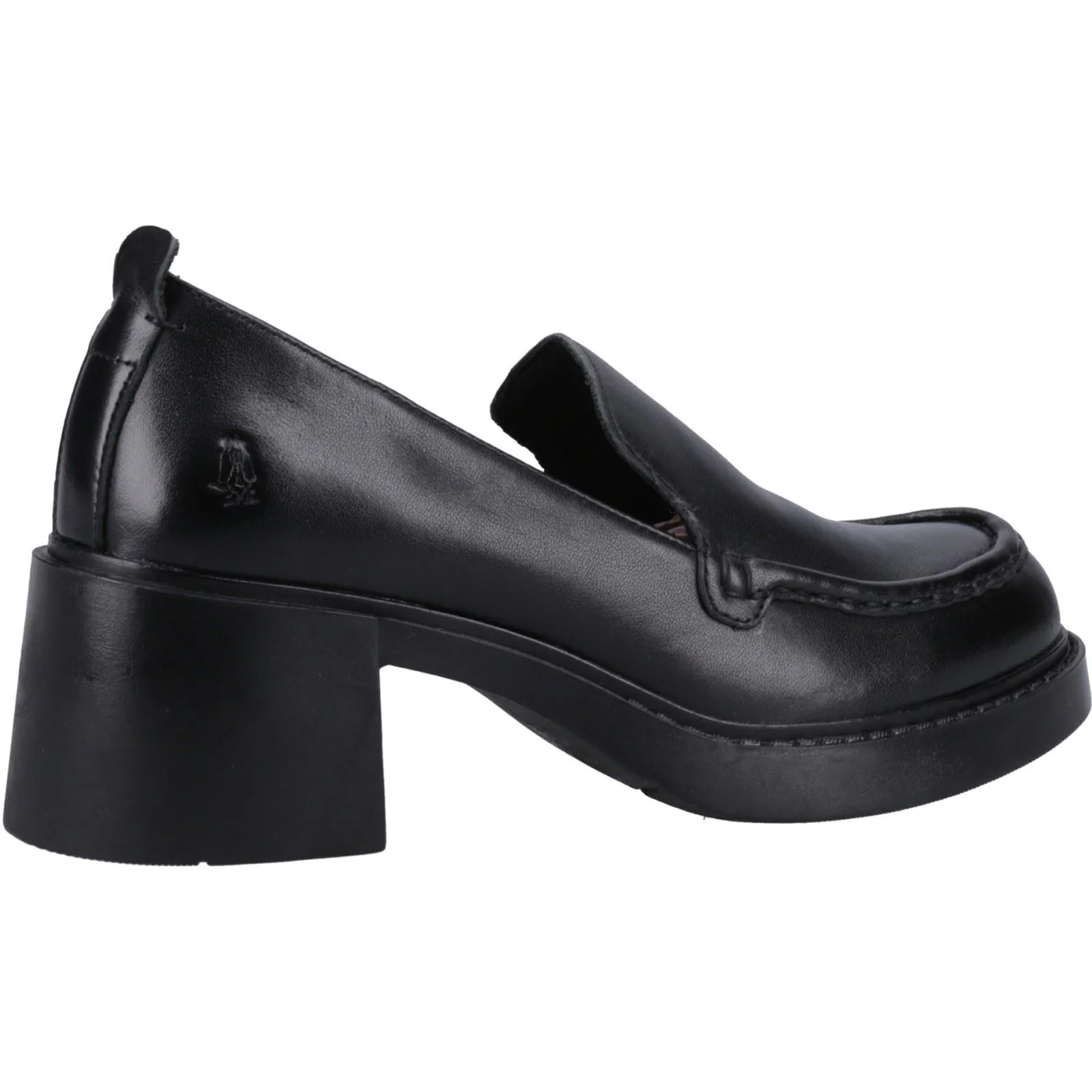 Hush Puppies Adelaide Leather Women's Black Loafers - Image 2