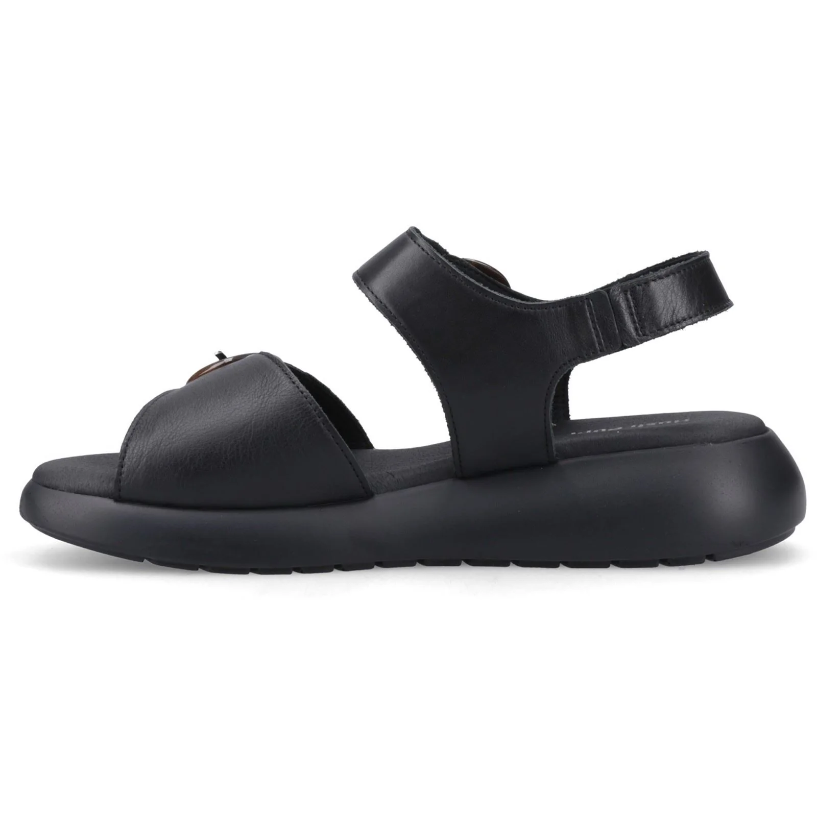 Hush Puppies Alison Leather Women's Black Sandals - Image 4