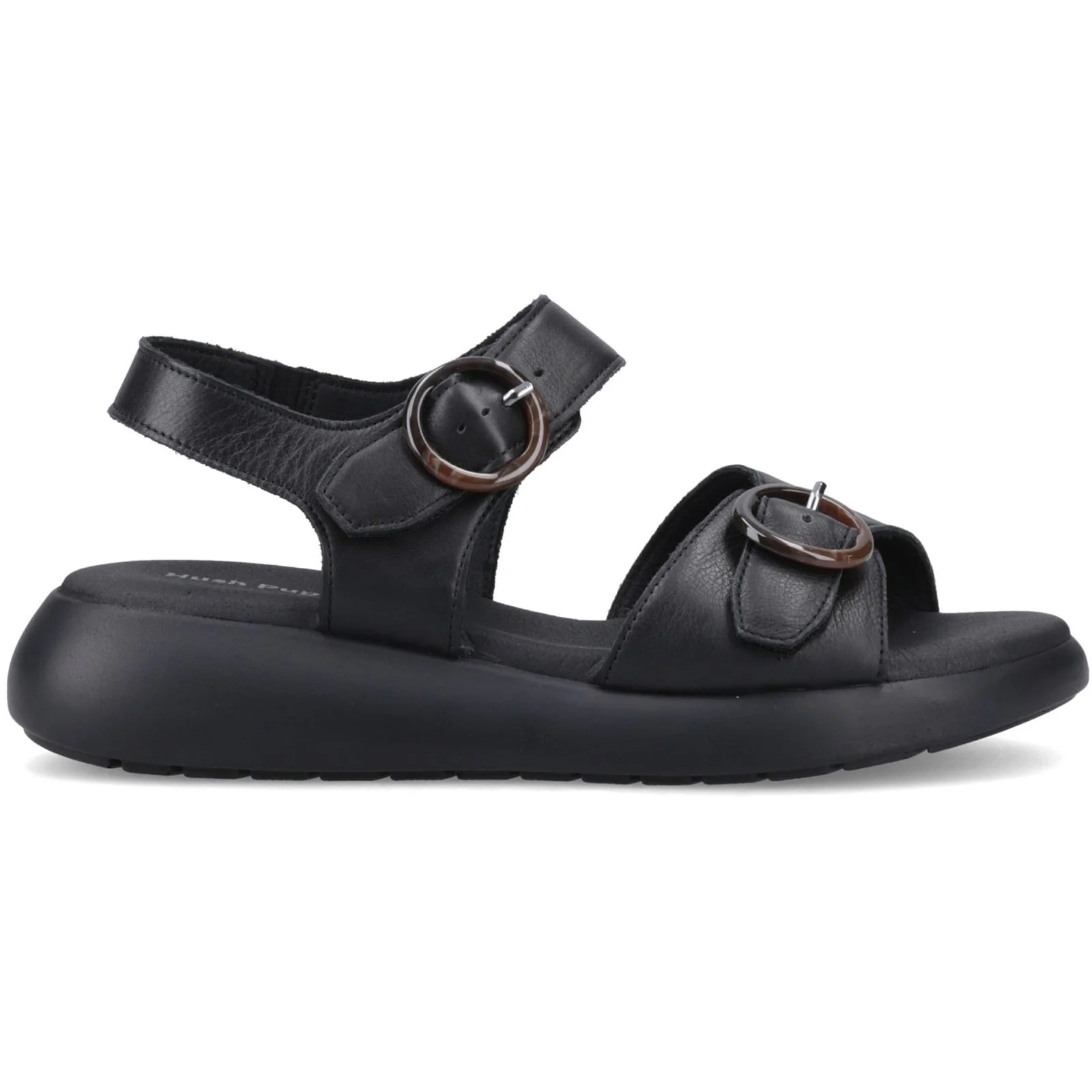 Hush Puppies Alison Leather Women's Black Sandals - Image 5