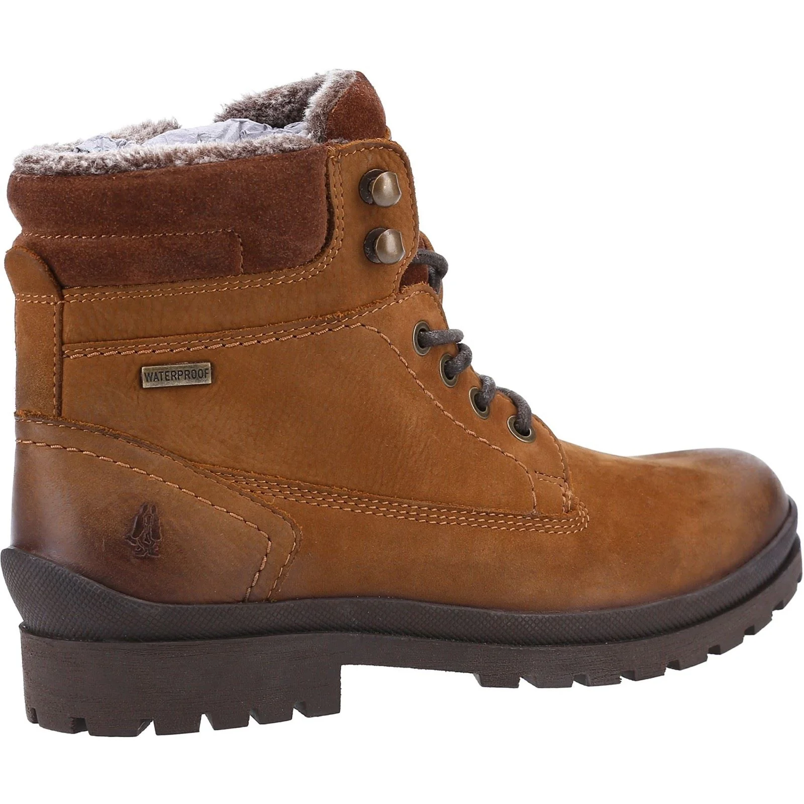 Hush Puppies Women's Annay Mid Boots in Camel - Image 2