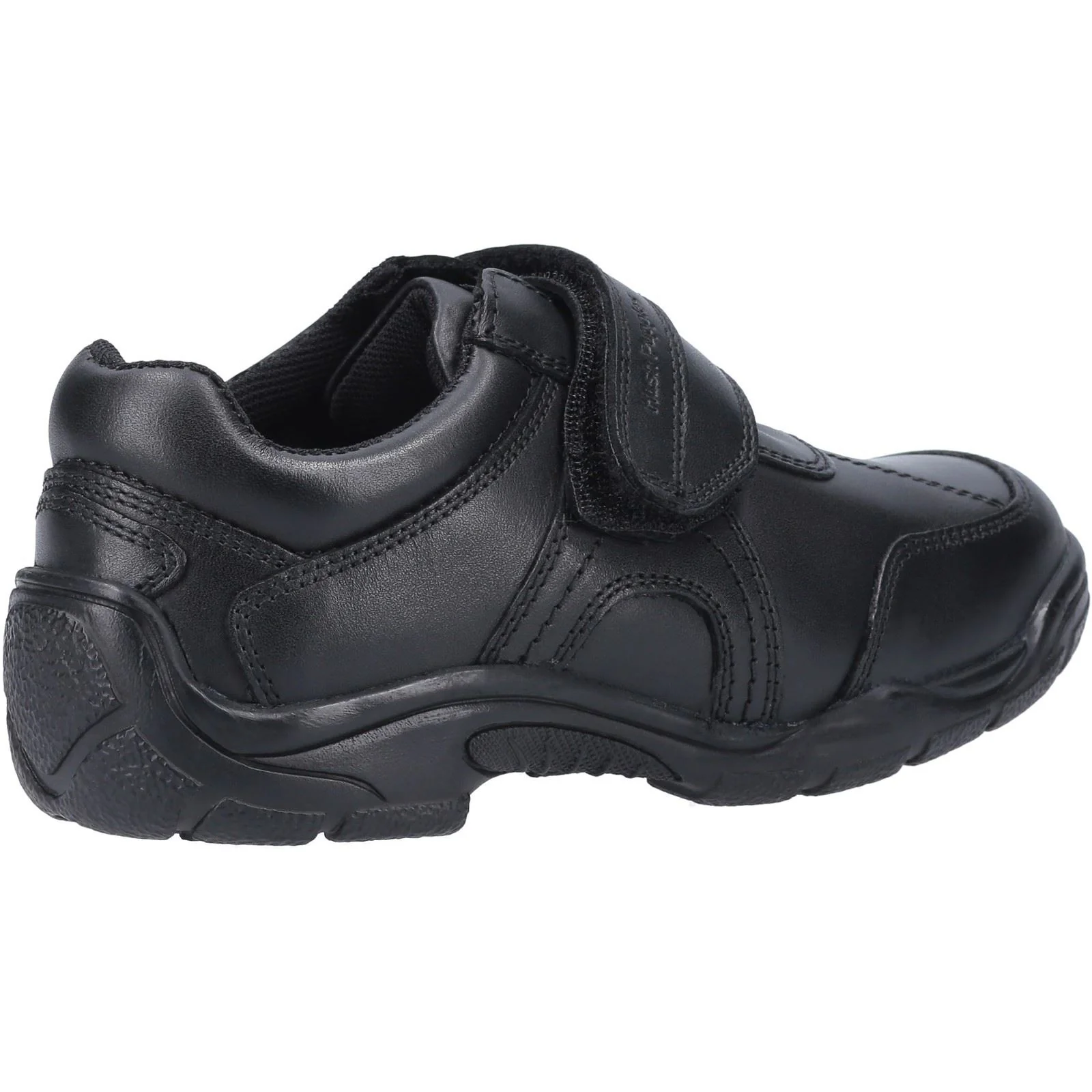 Hush Puppies Arlo Youth Boys Black Leather Shoes - Image 2