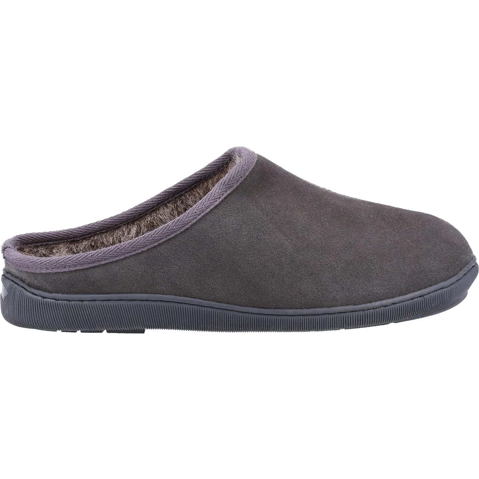 Hush Puppies Men's Ashton Slipper in Grey - Image 4