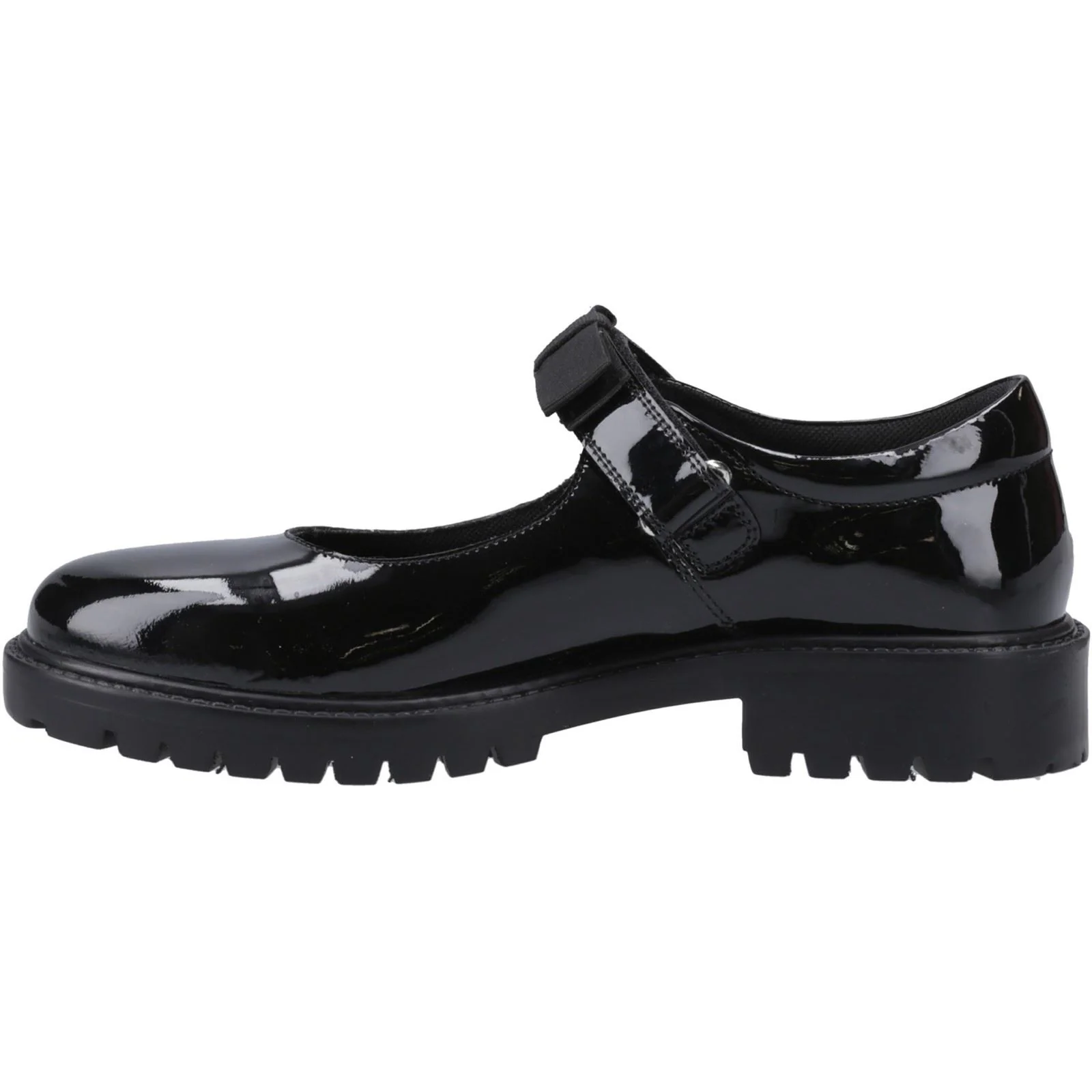 Hush Puppies Astrid Bow Patent Leather Women's Black Shoes - Image 4