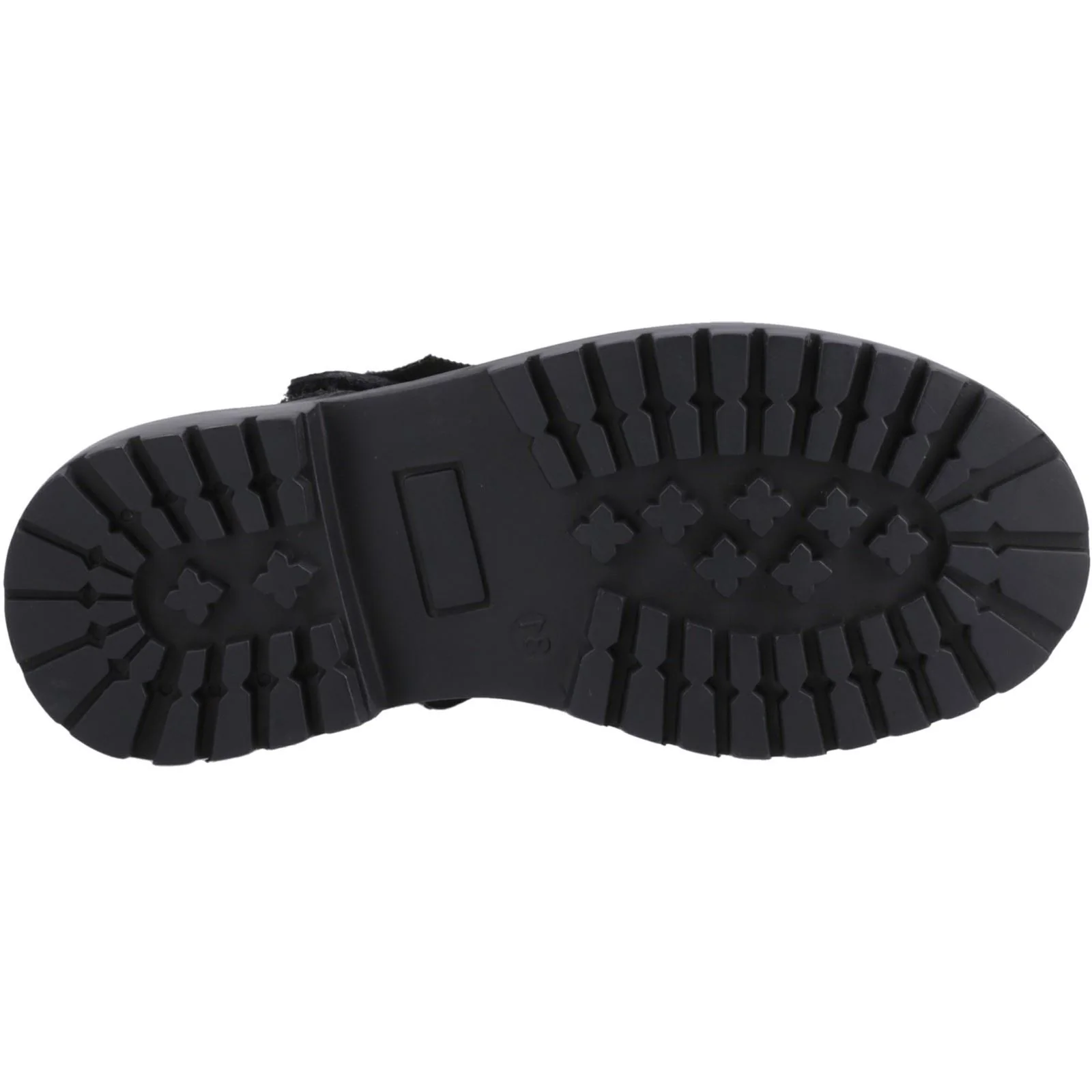 Hush Puppies Astrid Bow Leather Black Shoes - Image 3