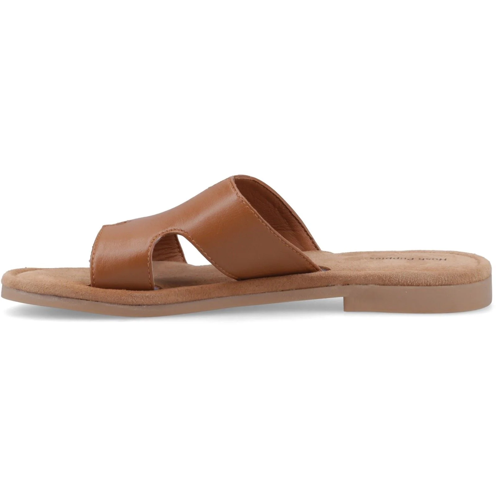 Hush Puppies Azalea Mule Leather Women's Tan Sandals - Image 4