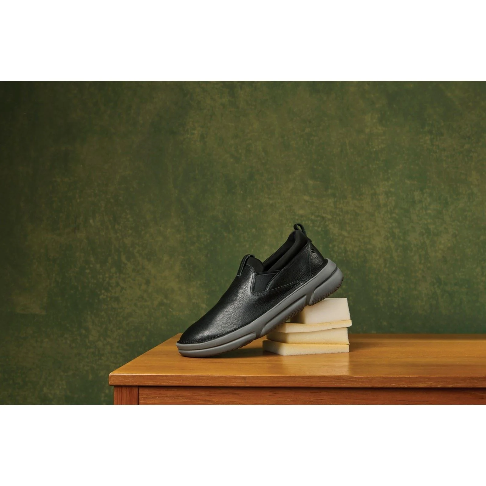 Hush Puppies Baylor Leather Men's Black Loafers - Image 7