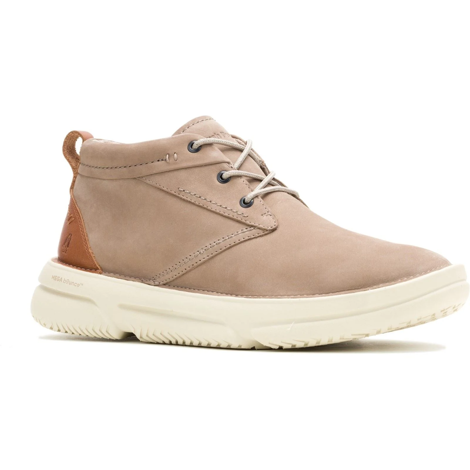 Hush Puppies Baylor Leather Men's Grey Boots