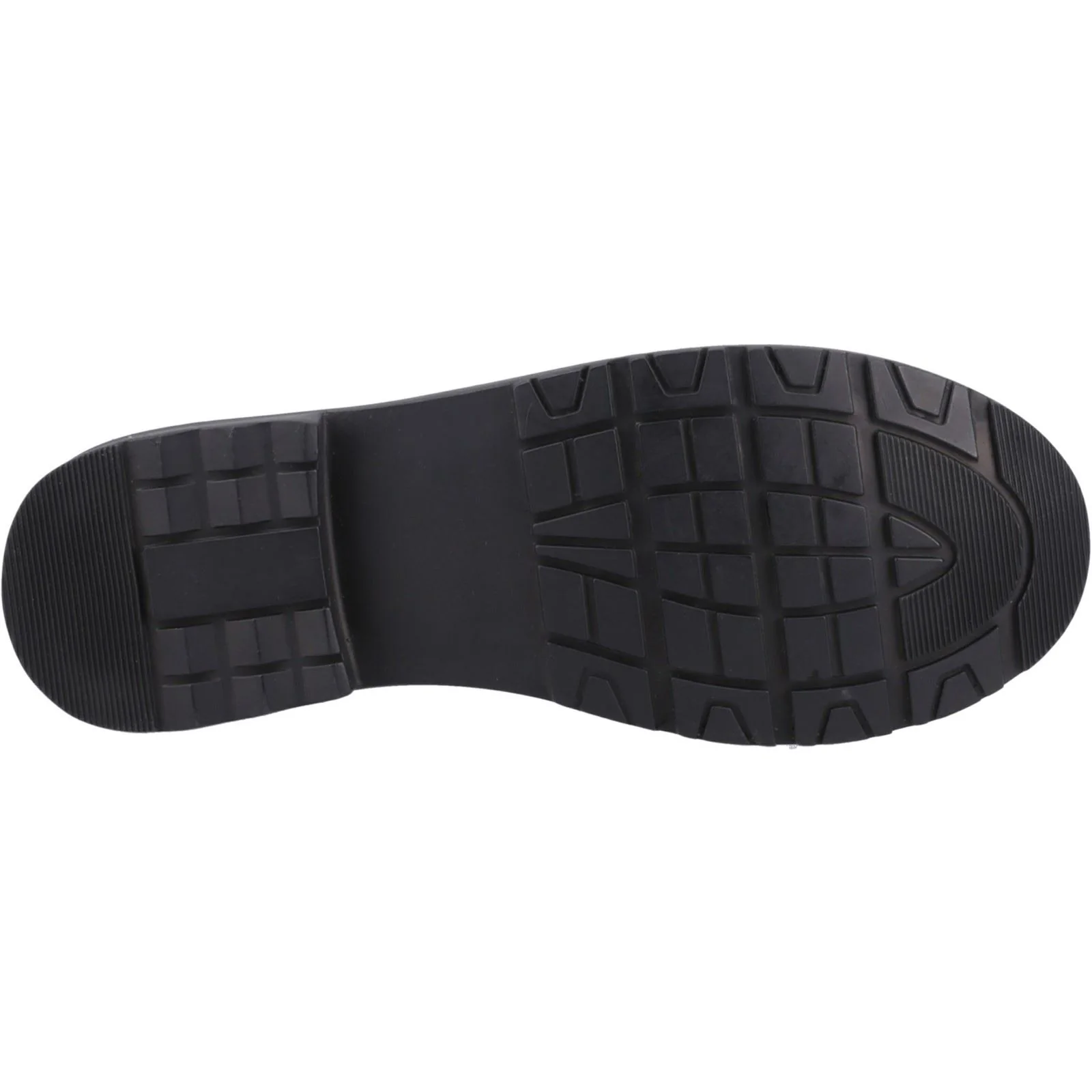 Hush Puppies Brian Leather Youth Black Brogues - Image 3