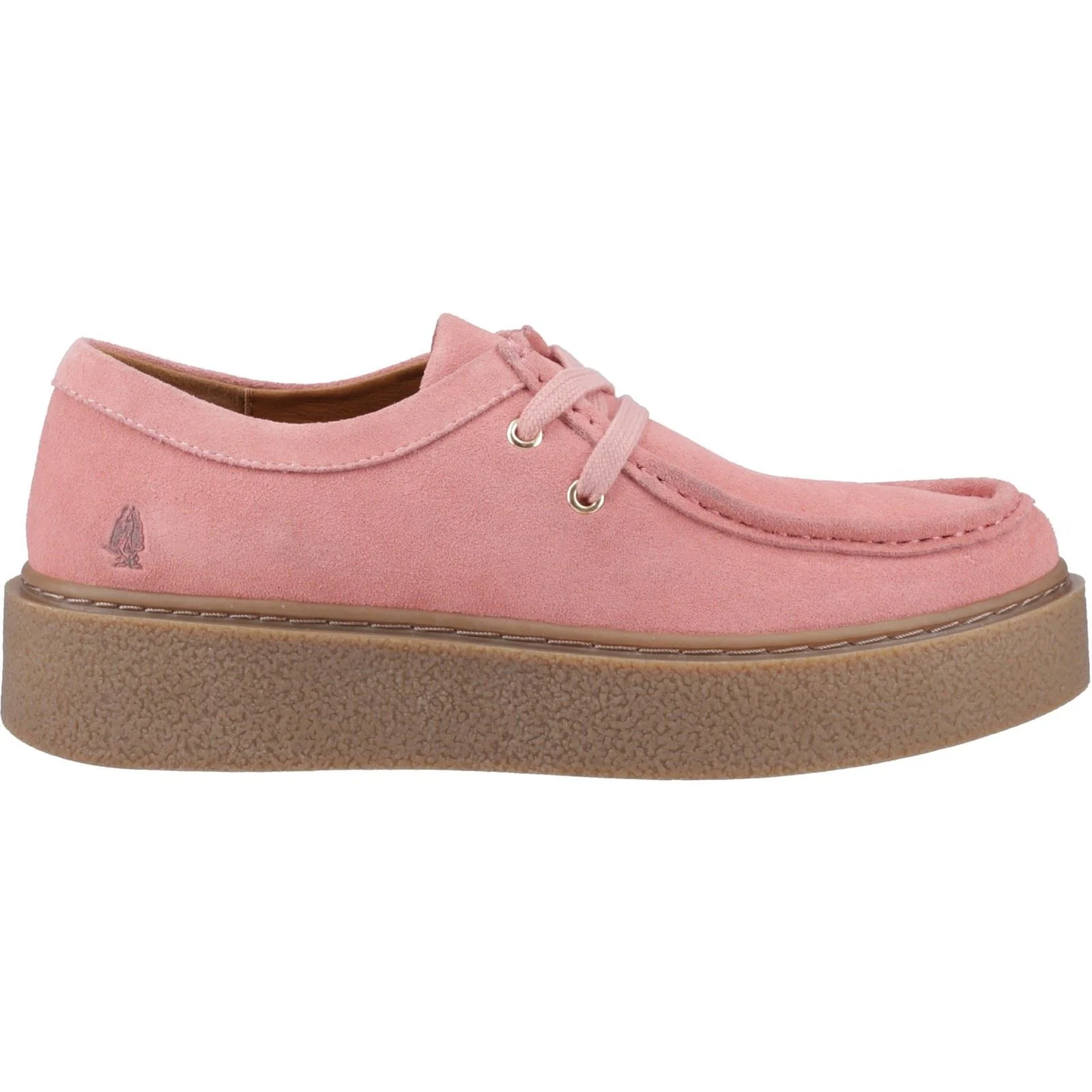 Hush Puppies Bridie Suede Leather Women's Pink Moccasins Shoes - Image 5