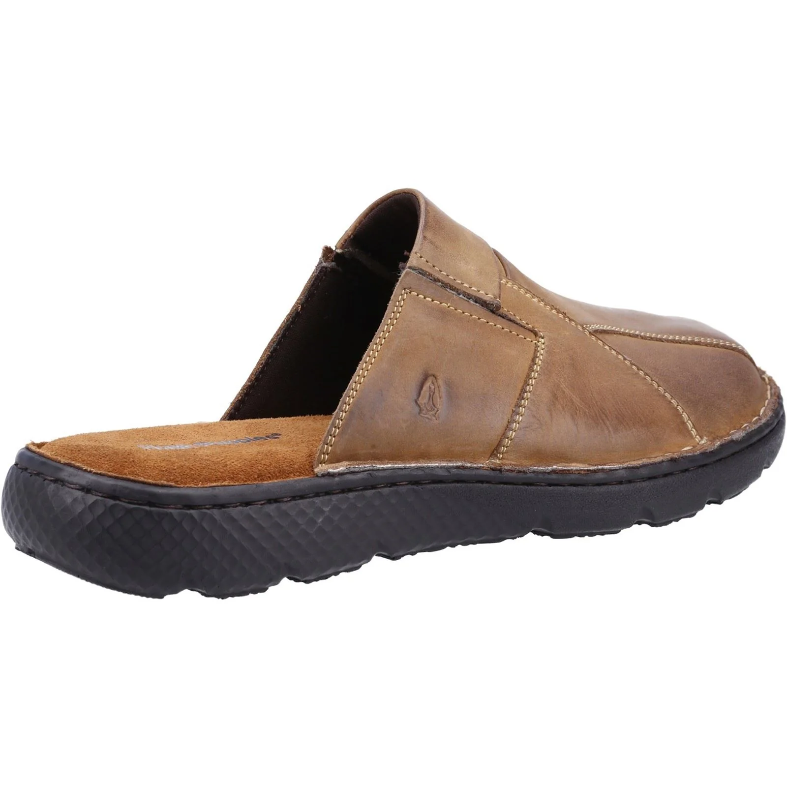 Hush Puppies Carson Leather Men's Olive Mules - Image 2