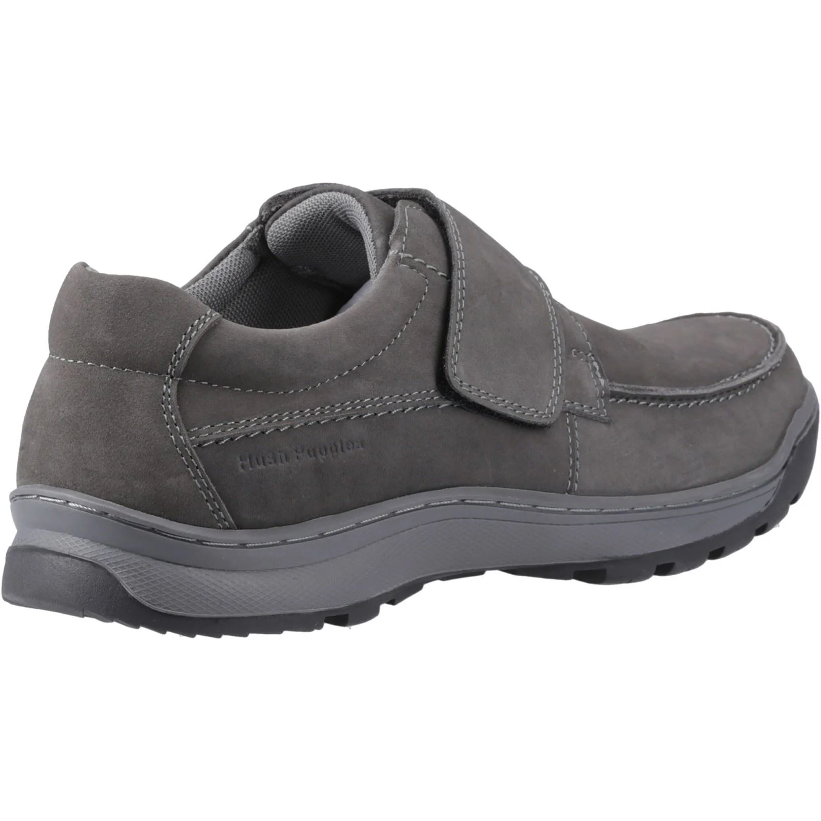 Hush Puppies Casper Leather Men's Grey Nubuck Loafers - Image 2