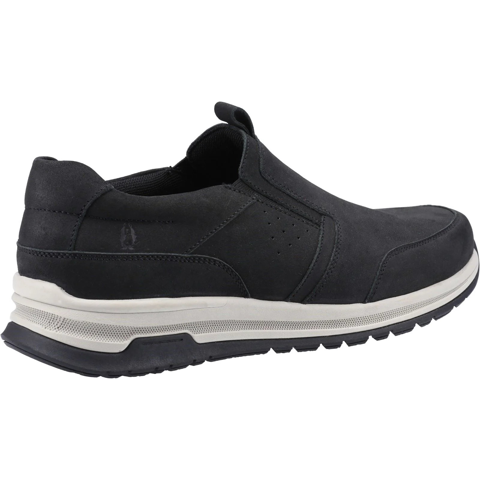 Hush Puppies Men's Cole Shoe in Black Nubuck - Image 2