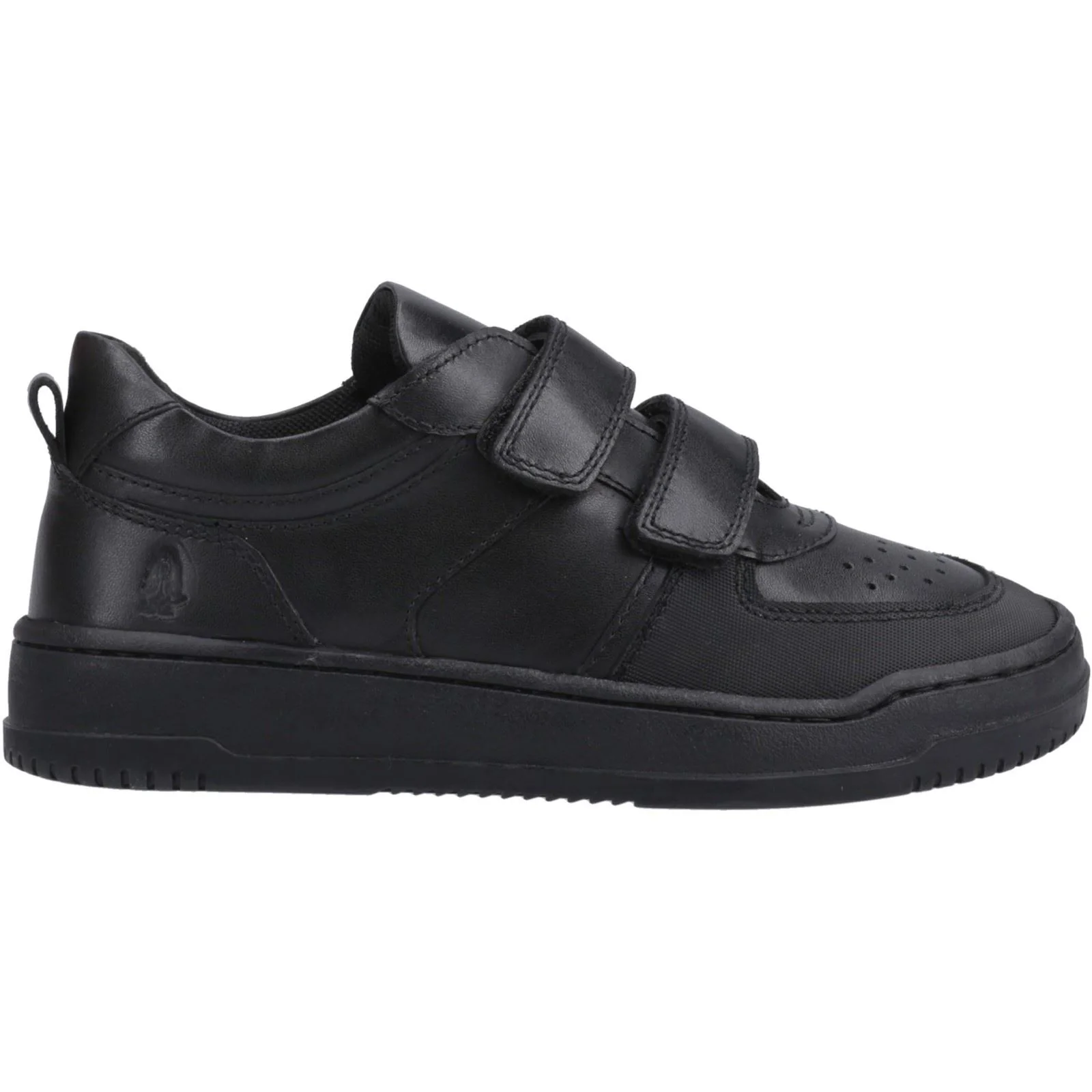 Hush Puppies Daxton Leather Junior Black Trainers - Image 5
