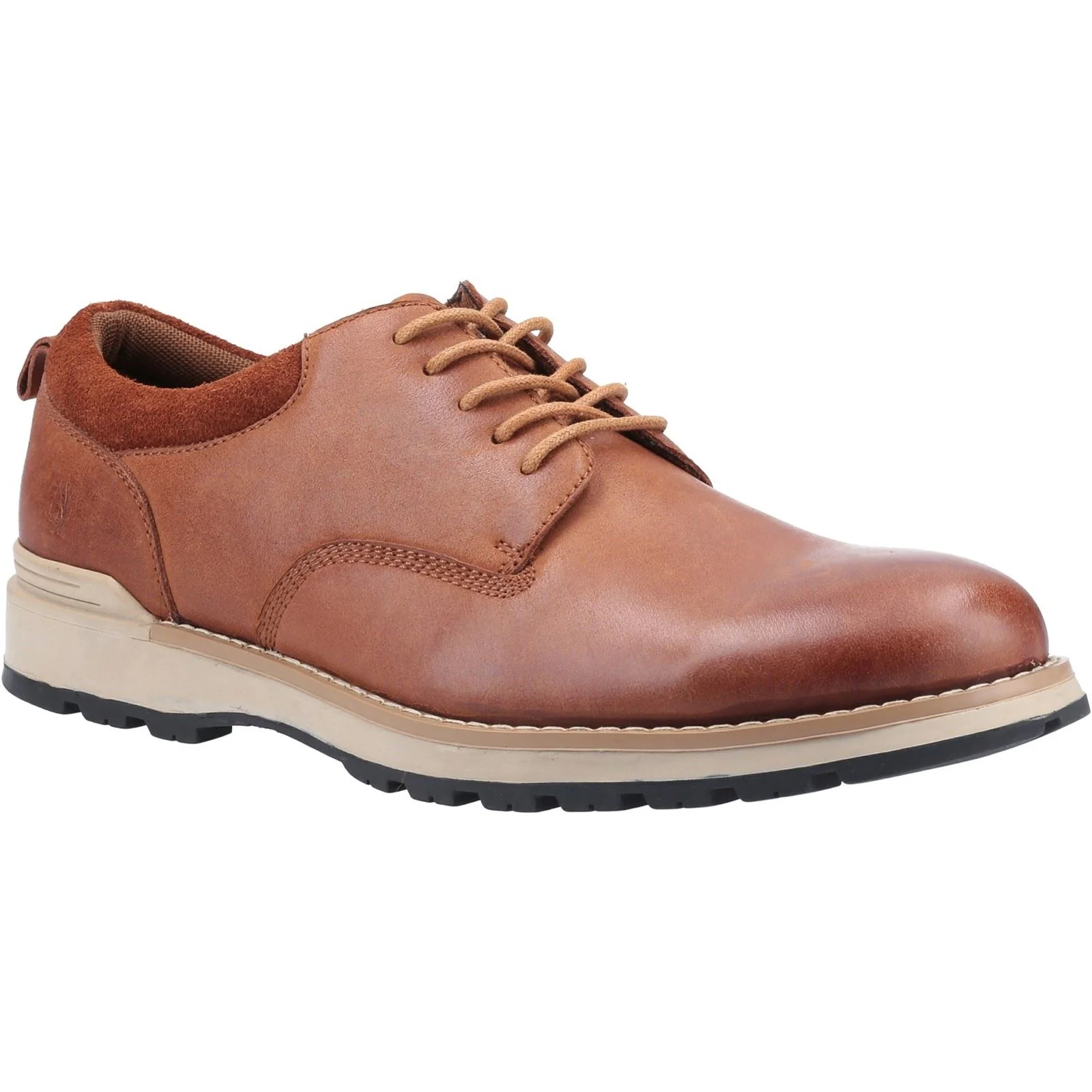 Hush Puppies Men's Dylan Lace Shoes in Tan