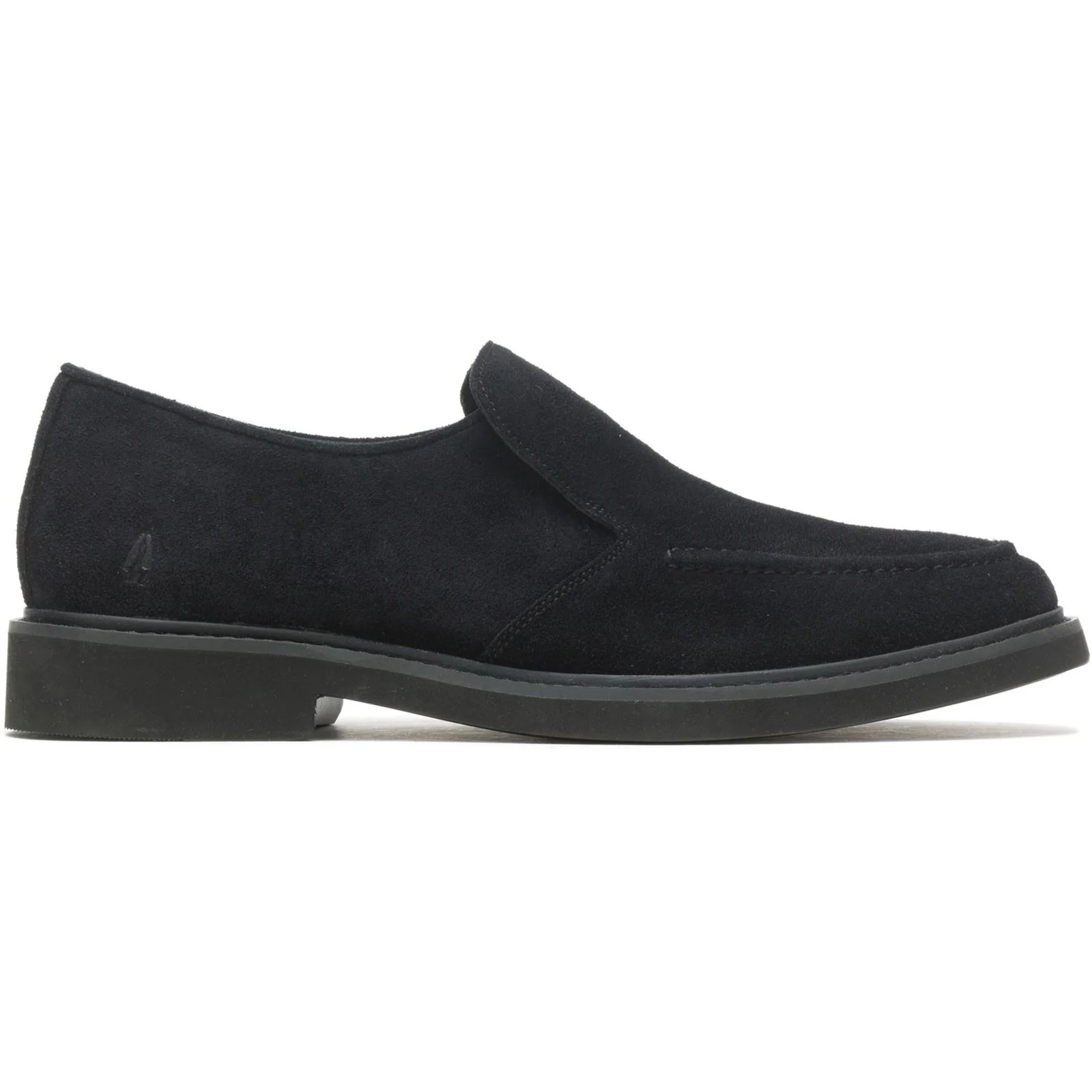Hush Puppies Earl Slip On Suede Men's Black Loafers - Image 4