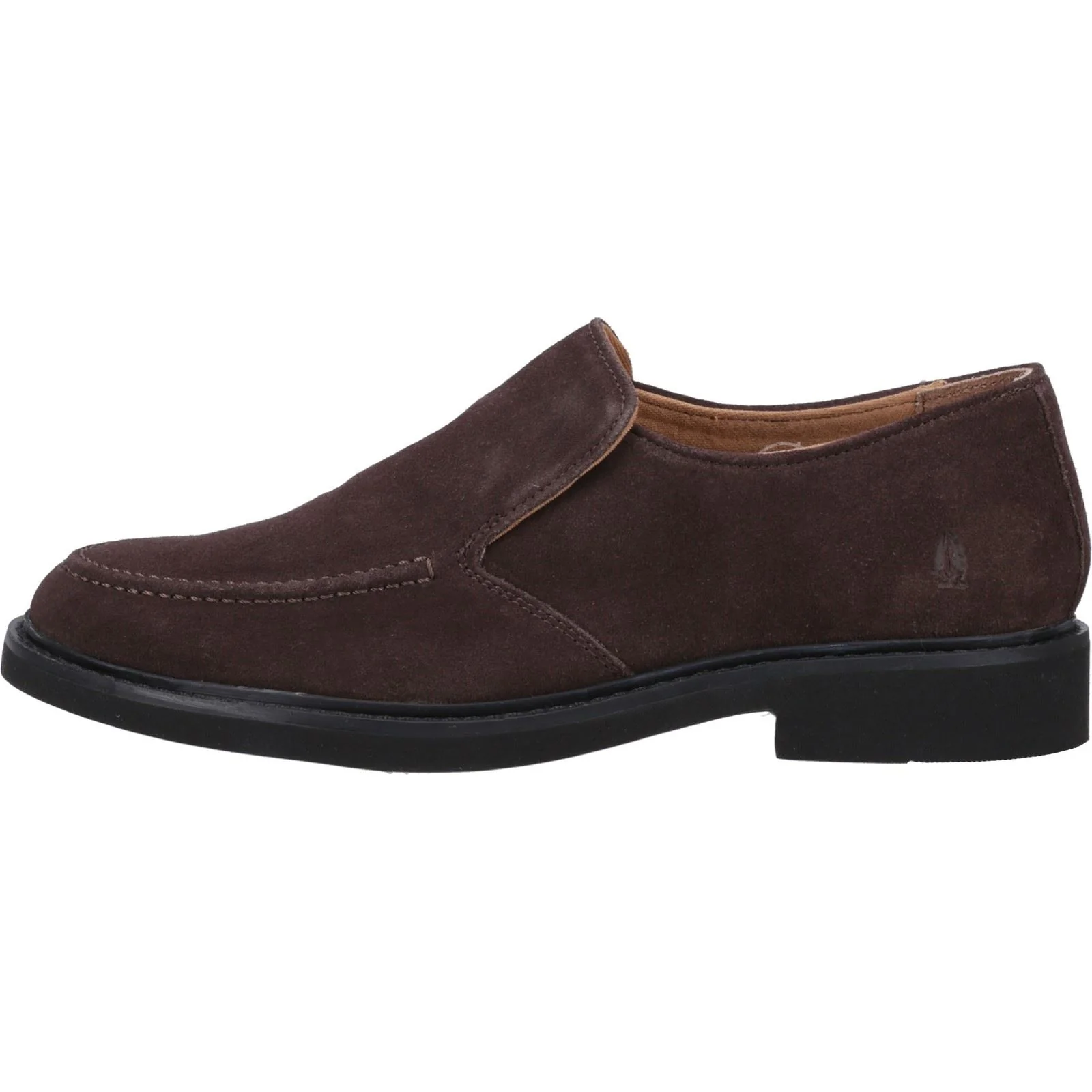 Hush Puppies Earl Slip On Suede Men's Brown Loafers - Image 6