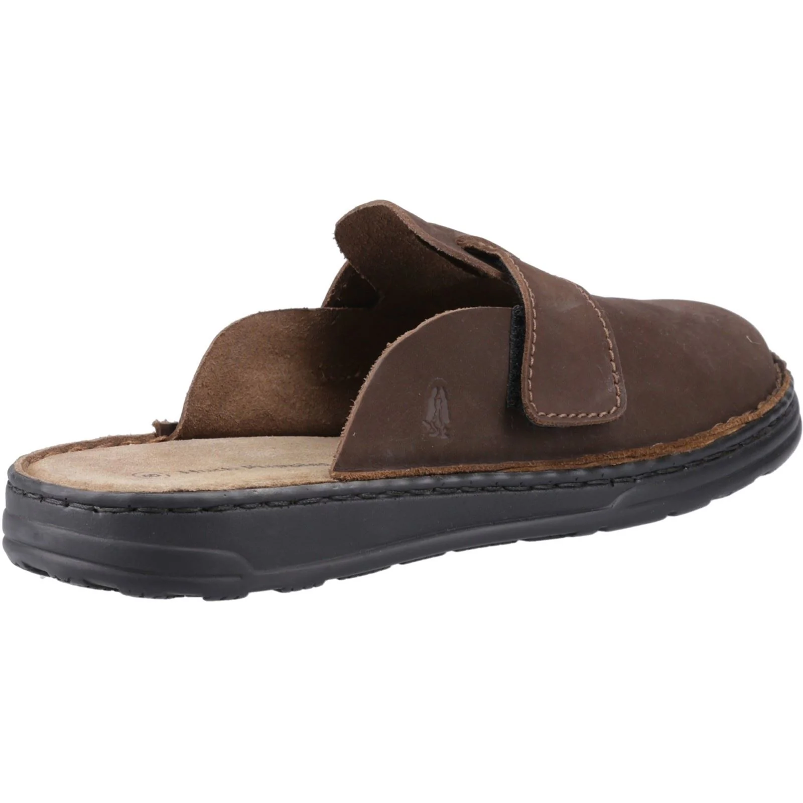 Hush Puppies Edward Leather Men's Brown Mules - Image 2