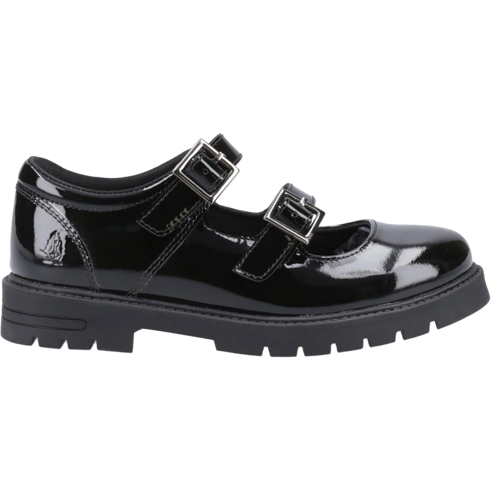 Hush Puppies Ella Patent Leather Junior Black Shoes - Image 5