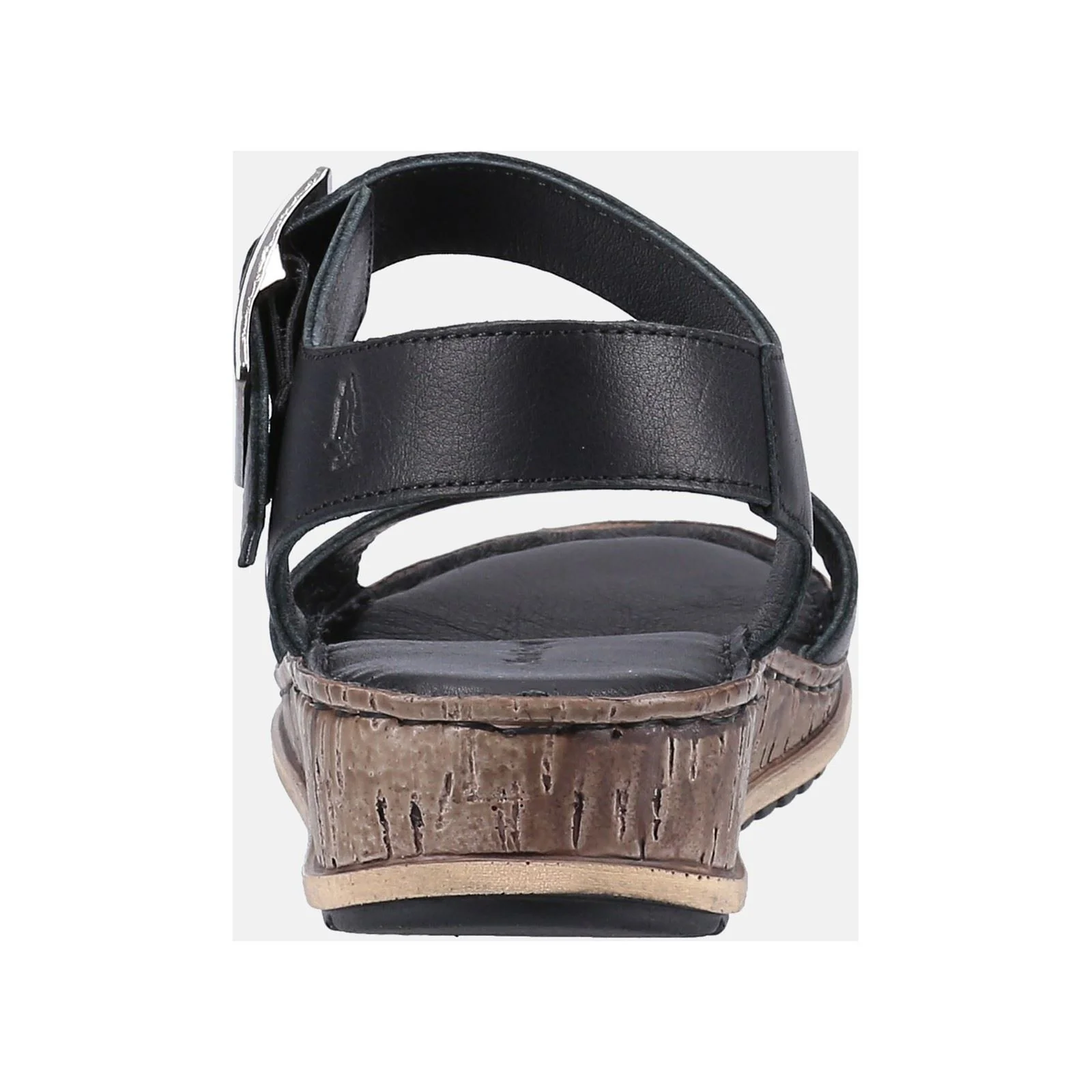 Hush Puppies Ellie Leather Women's Black Sandals - Image 8