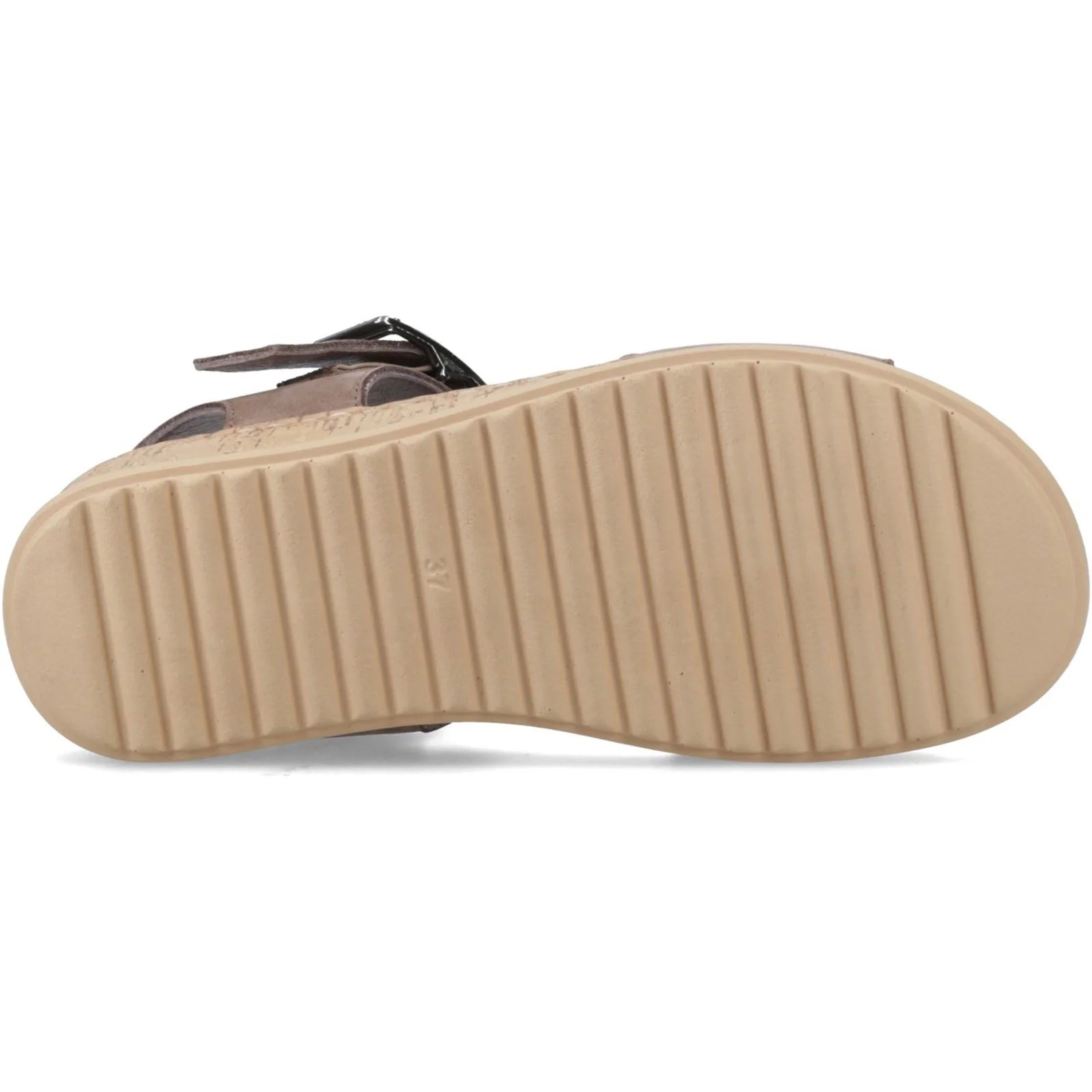 Hush Puppies Ellie Leather Women's Fossil Sandals - Image 3