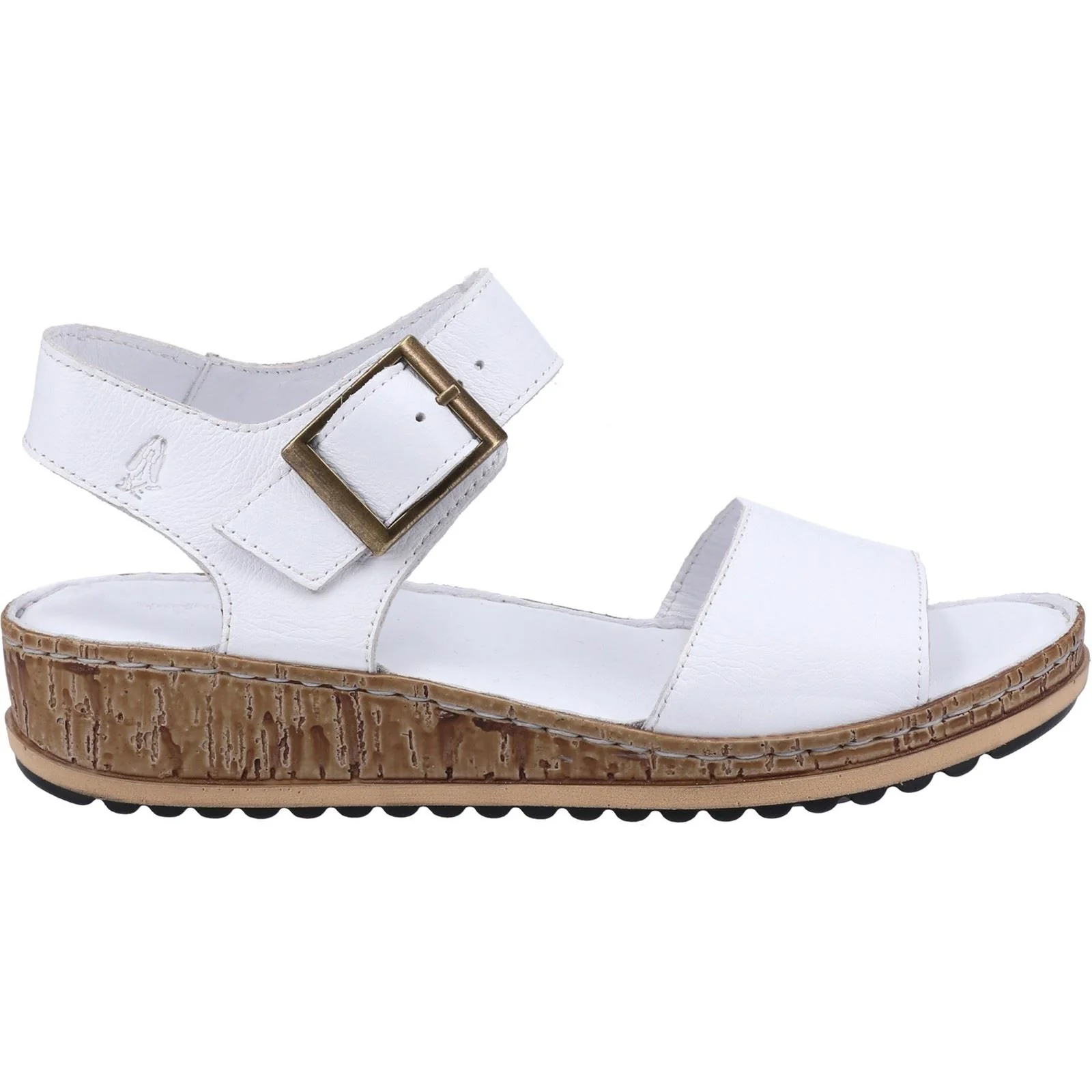 Hush Puppies Ellie Leather Women's White Sandals - Image 4