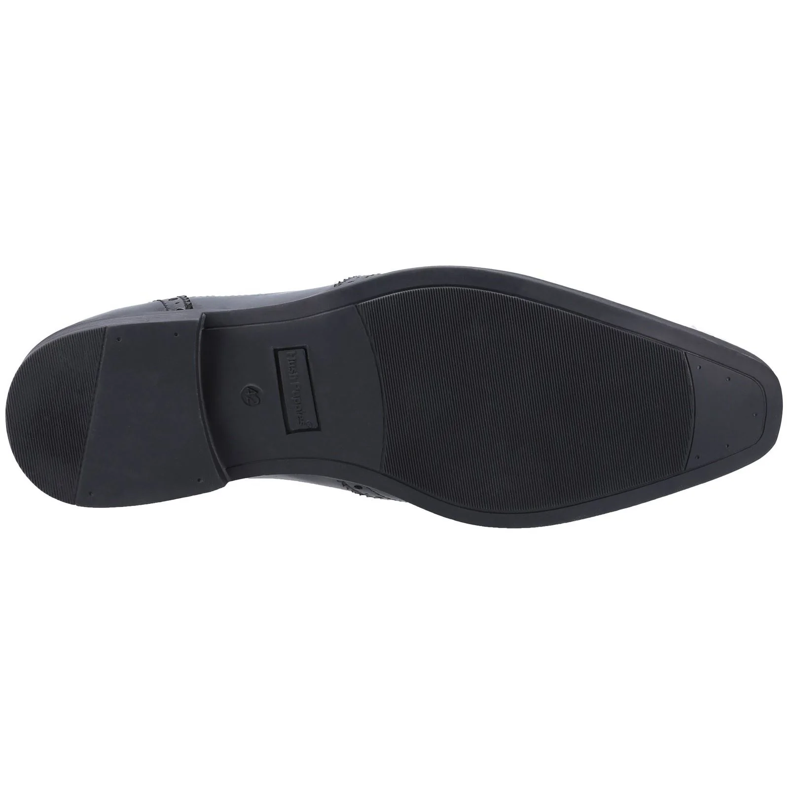 Hush Puppies Men's Elliot Brogue School Shoe in Black - Image 3