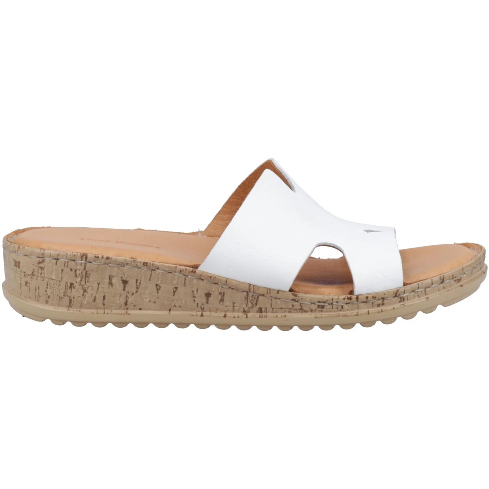 Hush Puppies Eloise Leather Women's White Sandals - Image 4