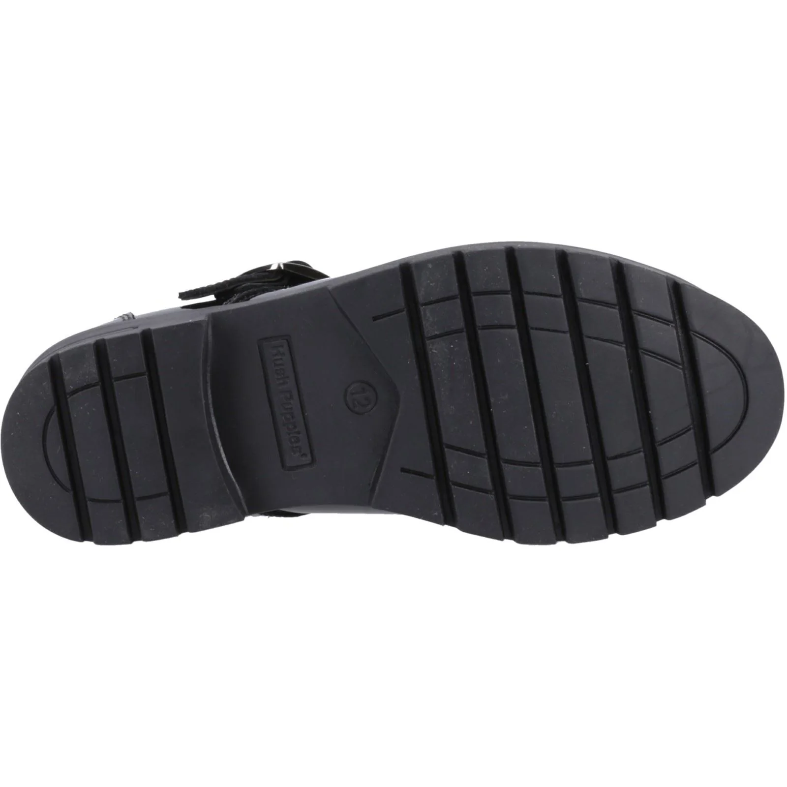 Hush Puppies Fiona Patent Leather Youth Black Shoes - Image 3