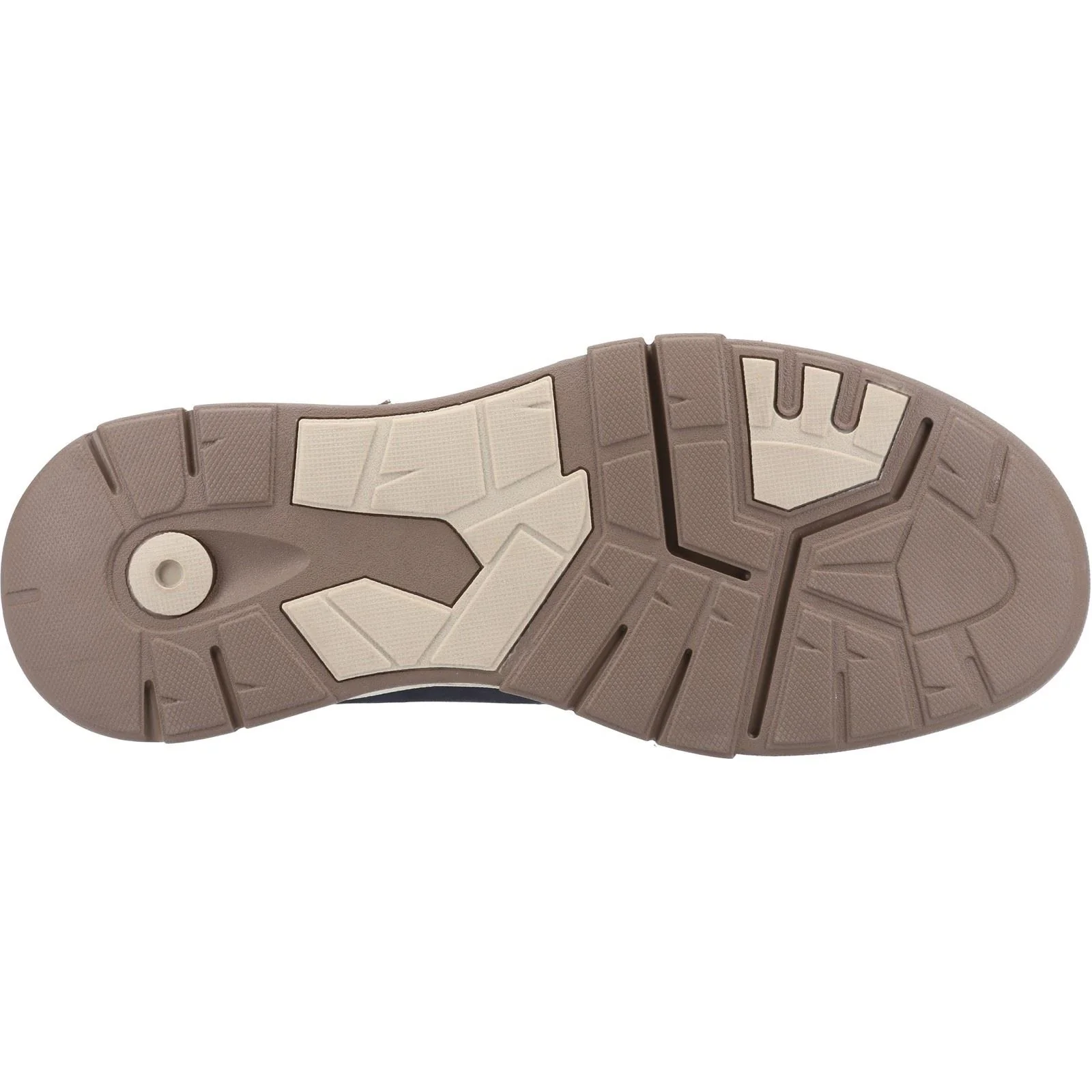 Hush Puppies Men's Fletcher Shoe in Navy/Tan - Image 3
