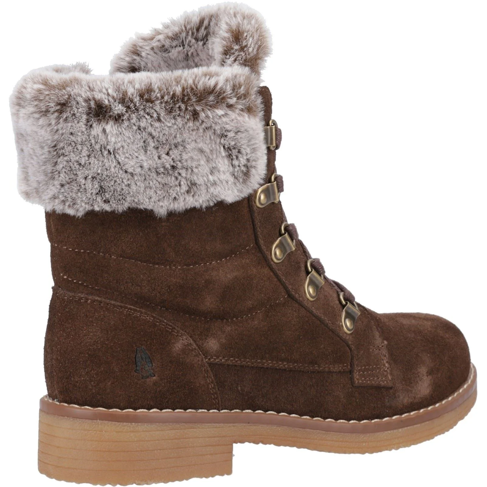Hush Puppies Women's Florence Mid Boot in Chocolate - Image 2