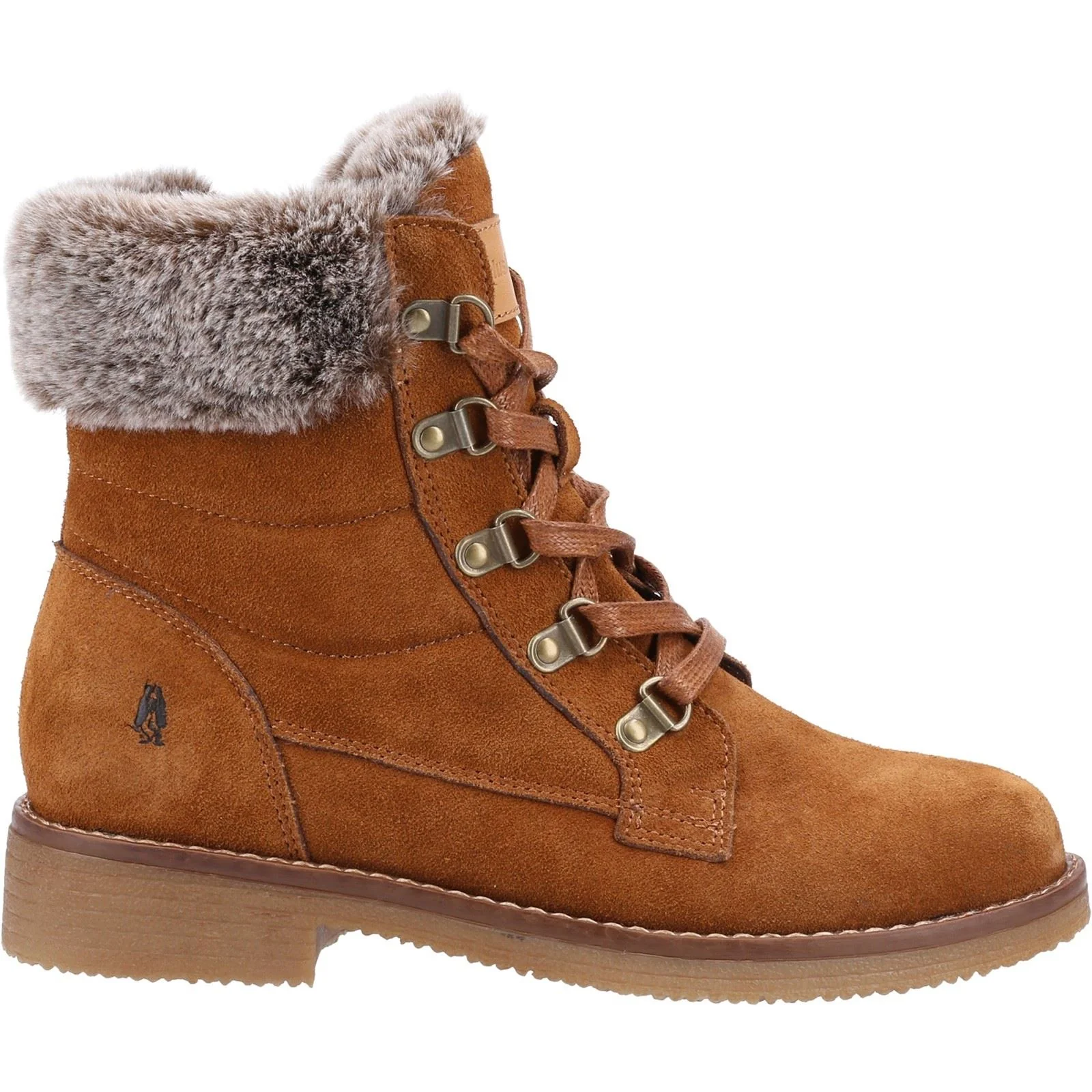 Hush Puppies Women's Florence Mid Boot in Tan - Image 4