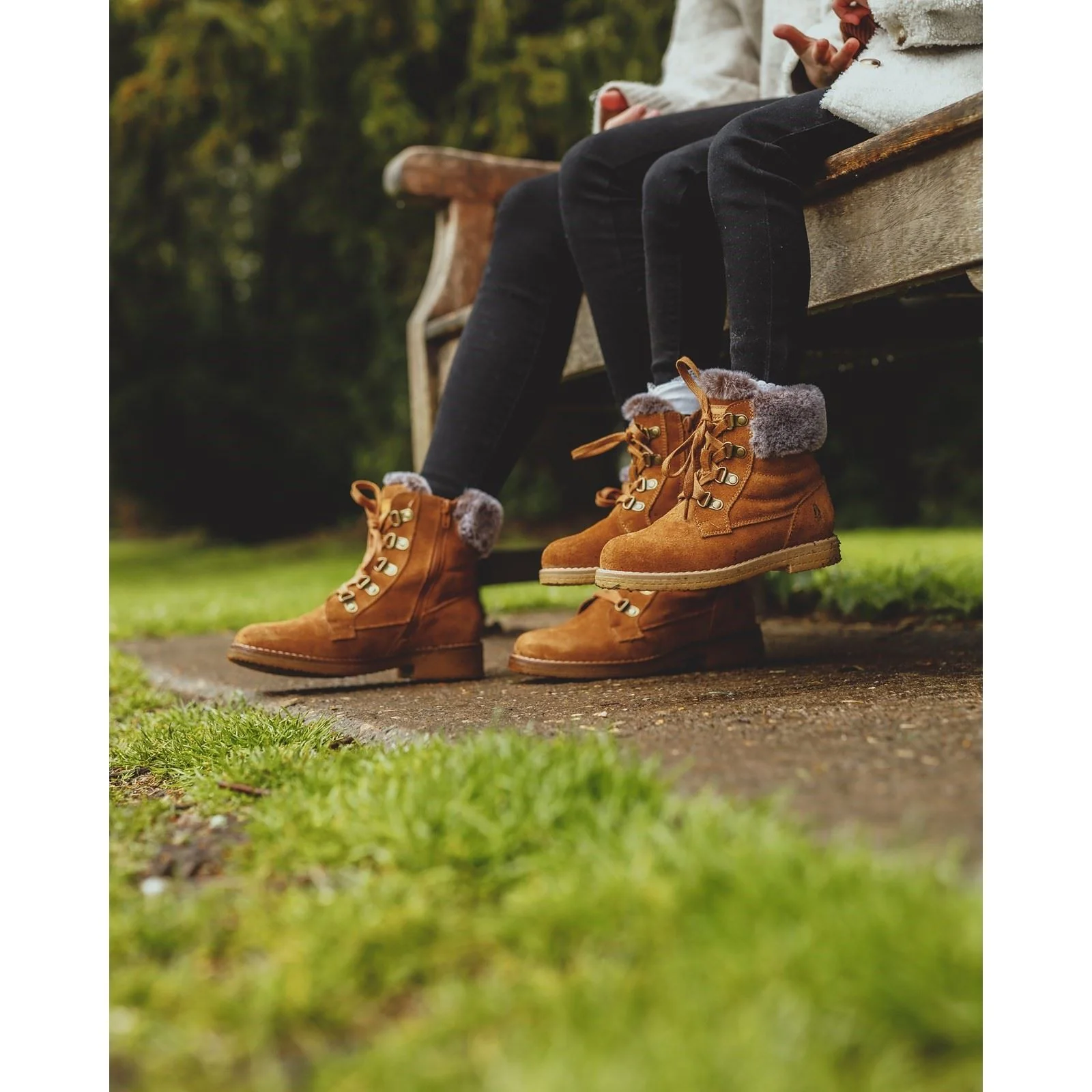 Hush Puppies Women's Florence Mid Boot in Tan - Image 5