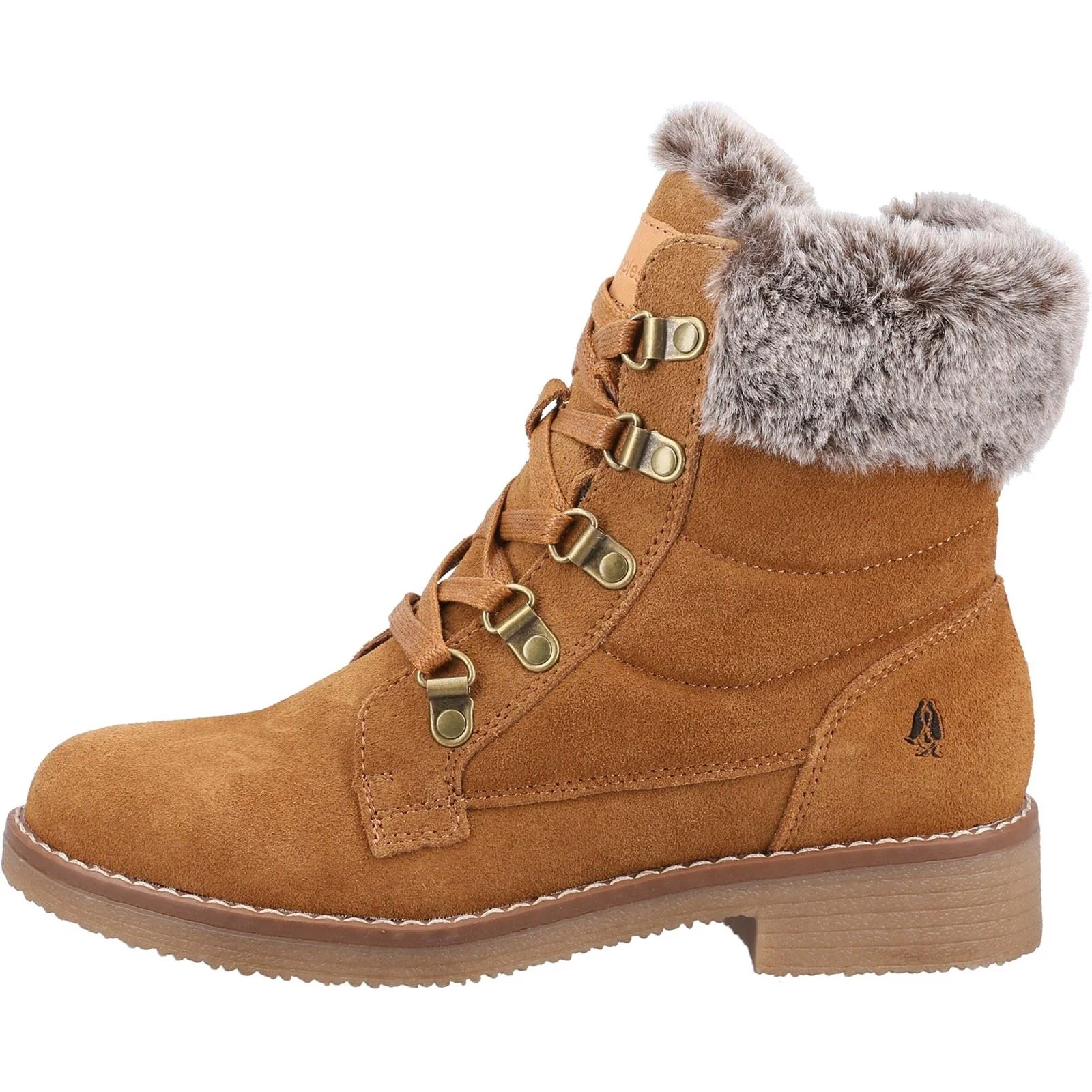 Hush Puppies Women's Florence Mid Boot in Tan - Image 7