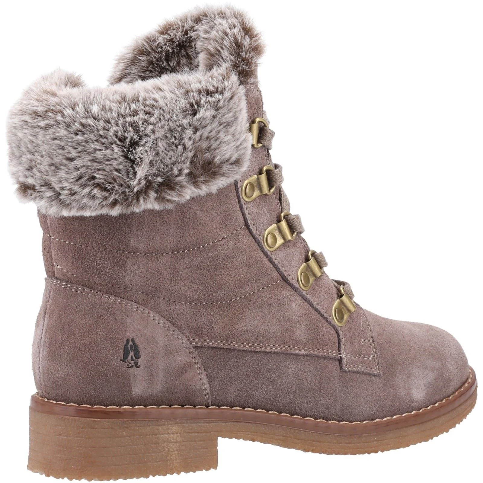 Hush Puppies Women's Florence Mid Boot in Taupe - Image 2