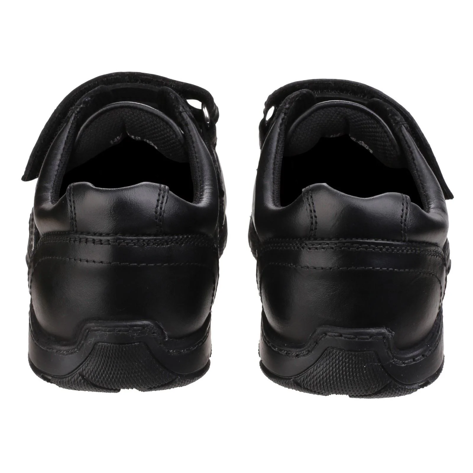 Hush Puppies Freddy 2 Junior Boys Black Leather Shoes - Image 8