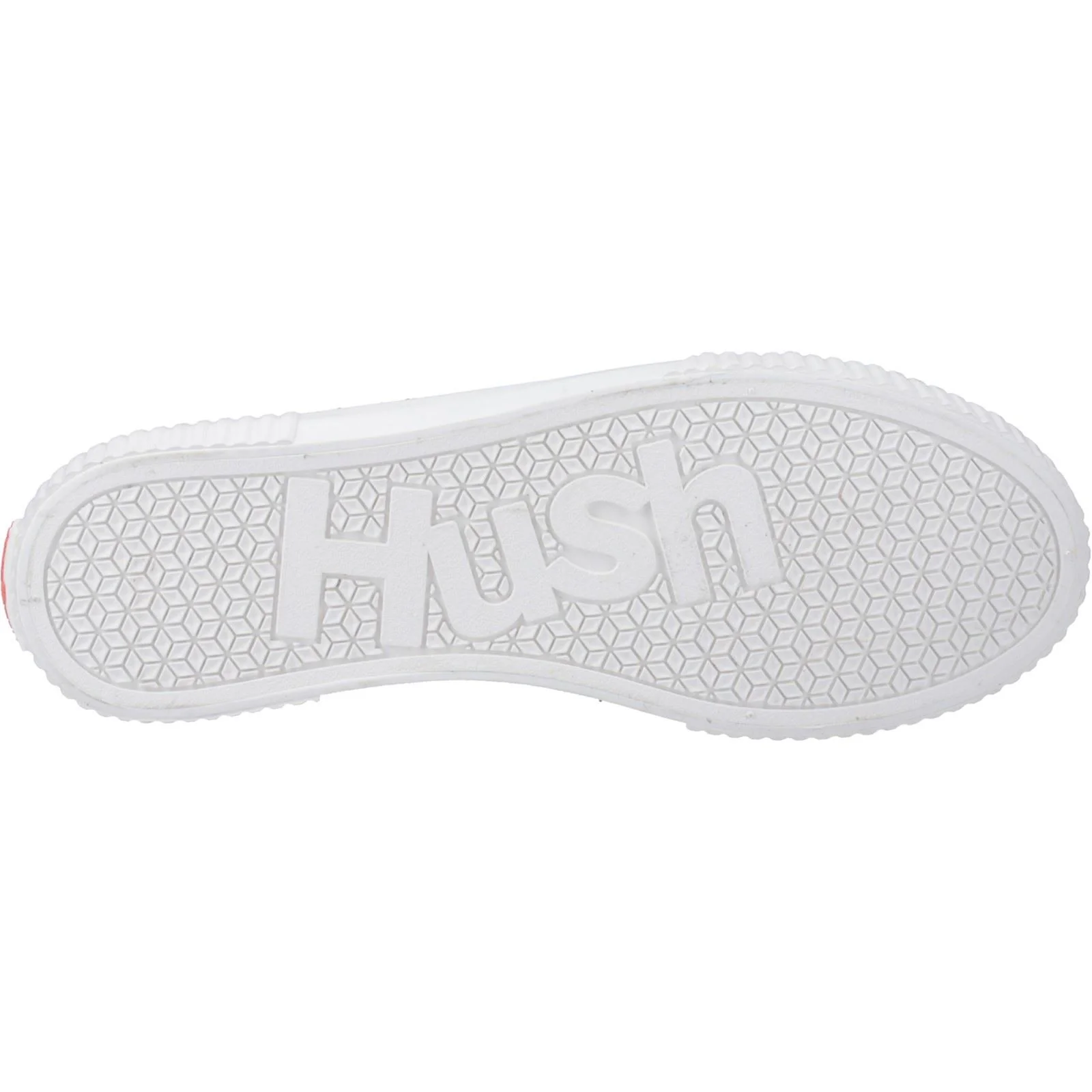 Hush Puppies Freya Canvas Textile Women's Orange Trainers - Image 3