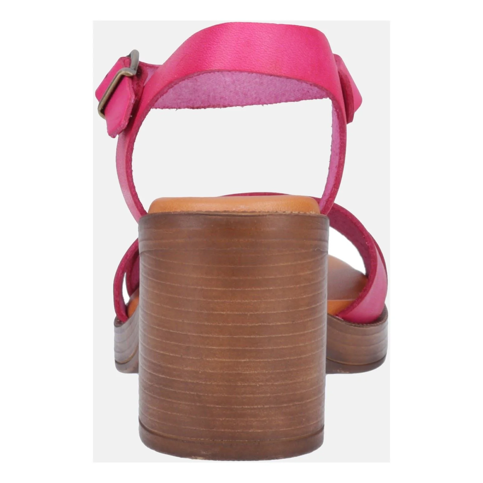 Hush Puppies Georgia Leather Women's Pink Sandals - Image 8
