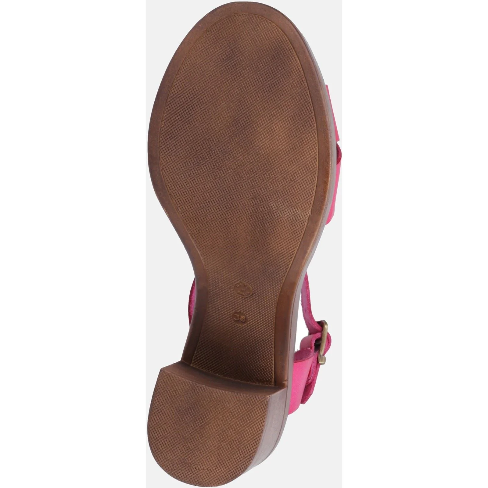 Hush Puppies Georgia Leather Women's Pink Sandals - Image 9