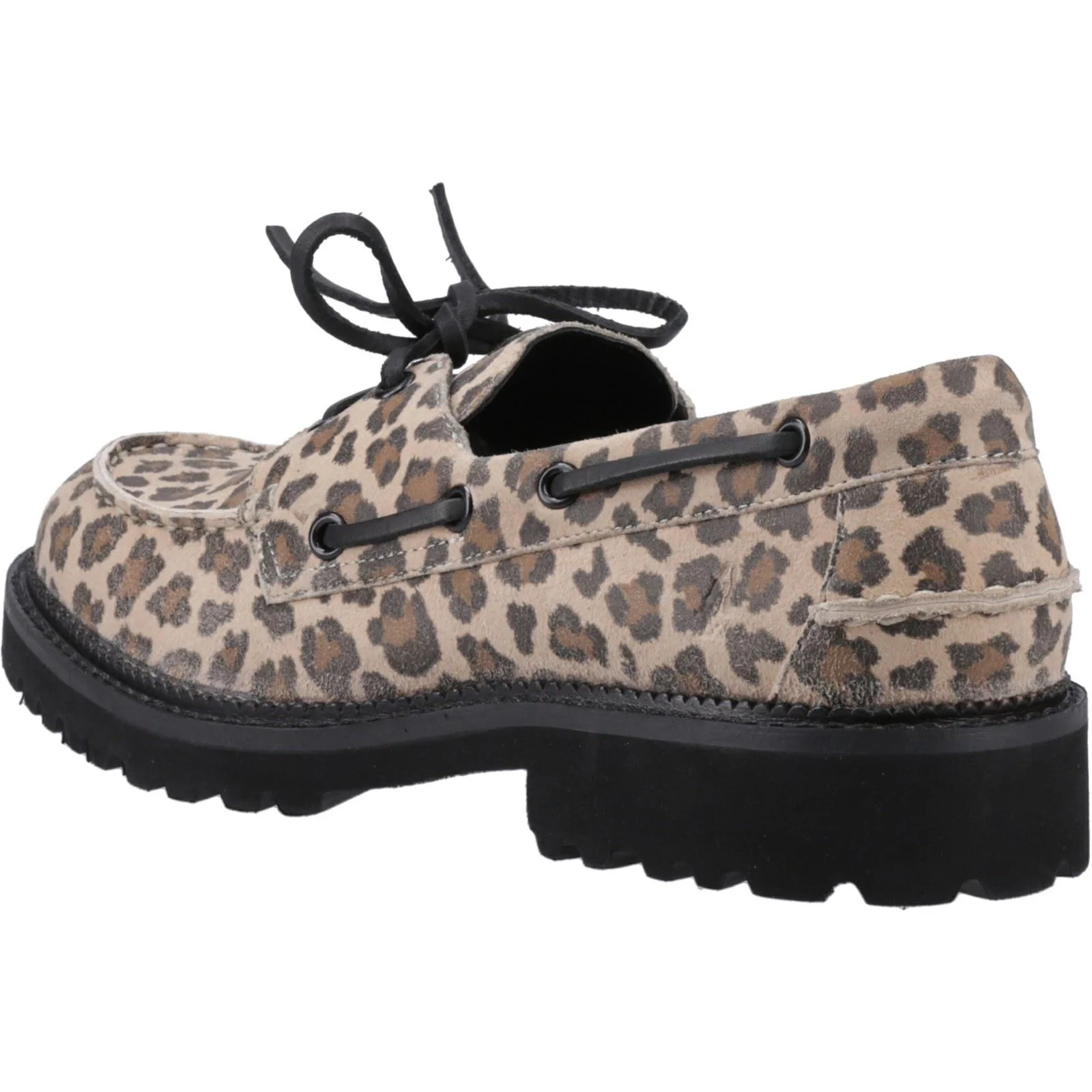 Hush Puppies Geri Suede Women's Leopard Loafers - Image 2