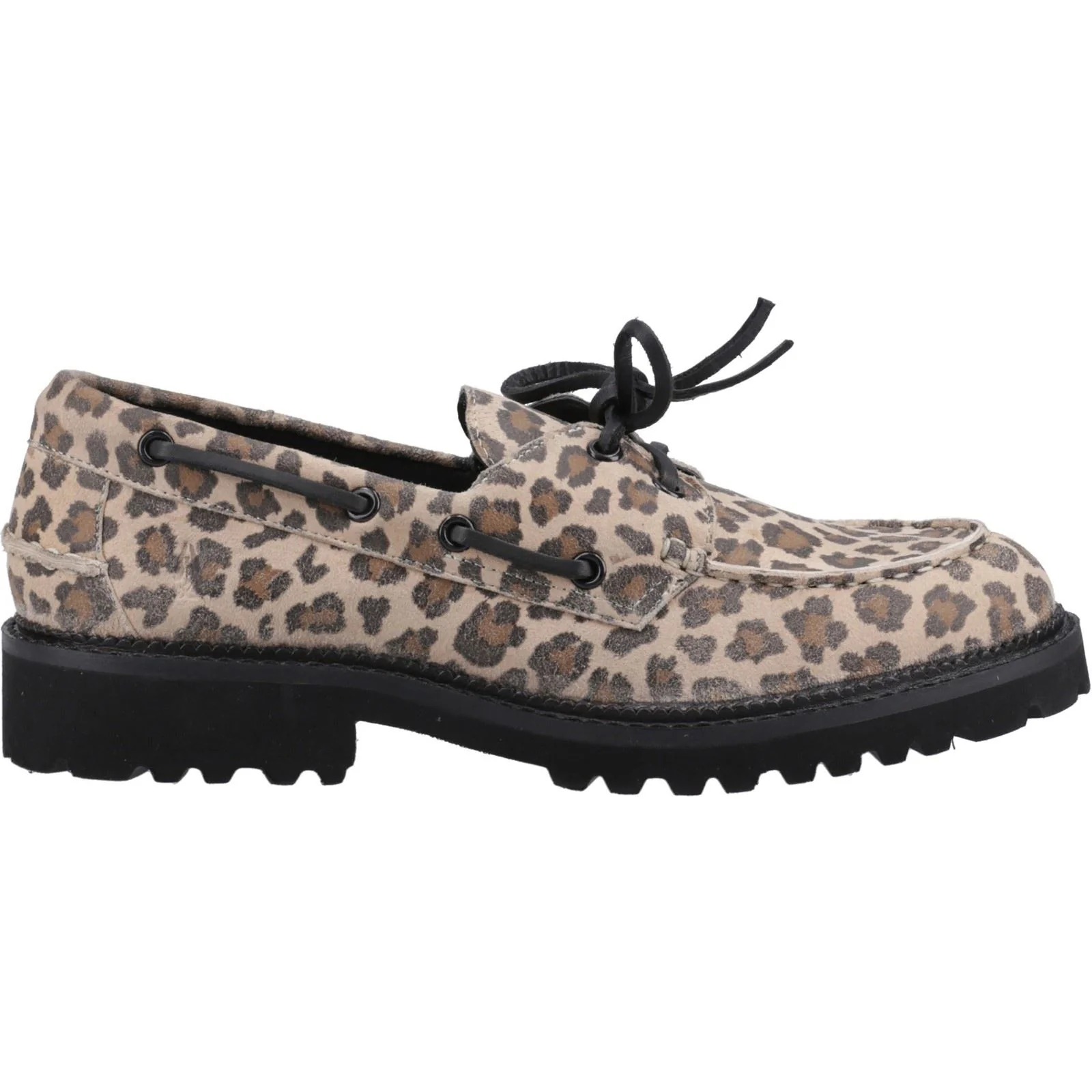 Hush Puppies Geri Suede Women's Leopard Loafers - Image 5