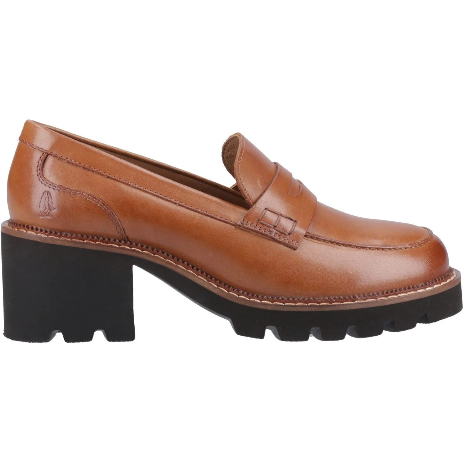 Hush Puppies Giavanna Leather Women's Tan Loafers - Image 5