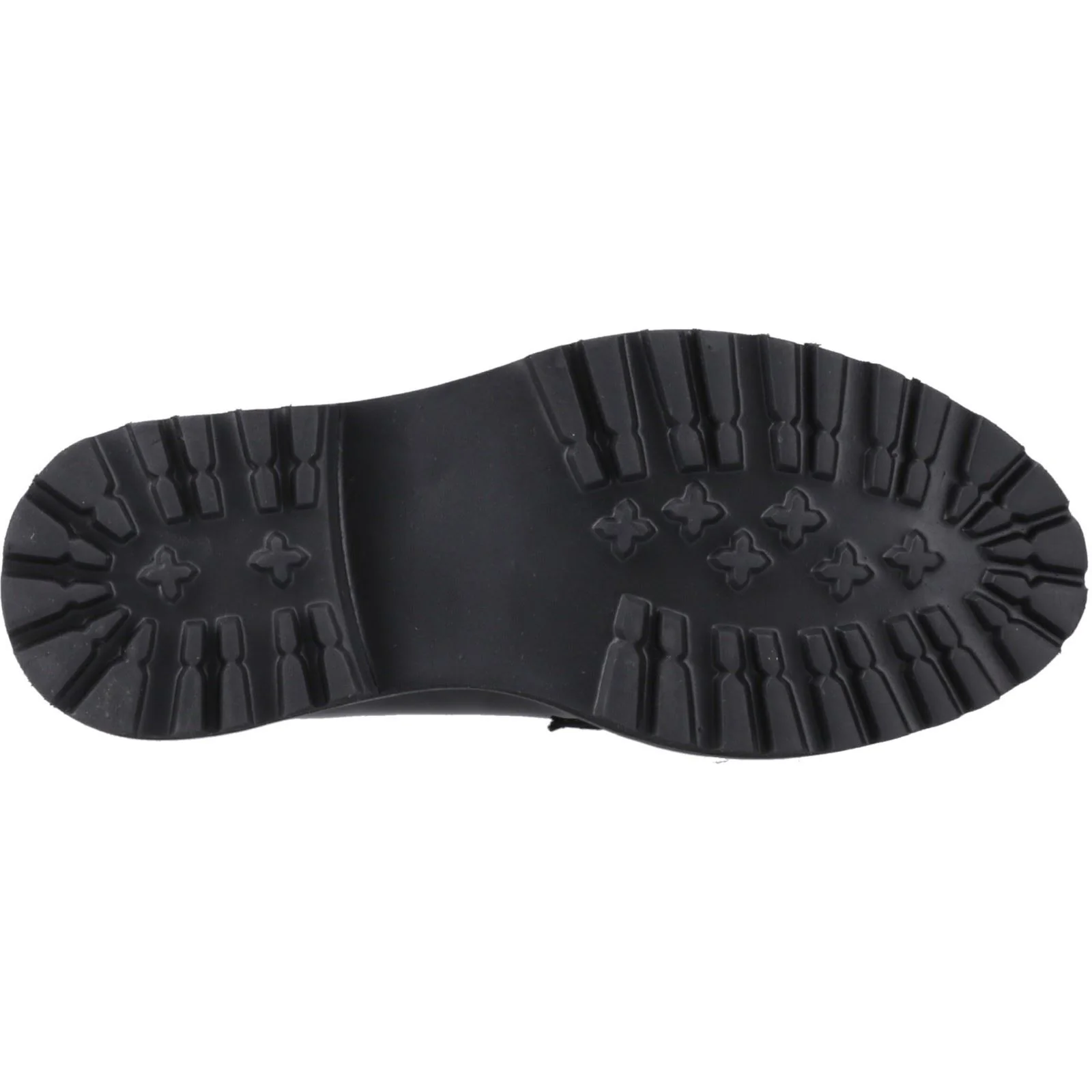 Hush Puppies Grazia Patent Leather Junior Black Loafers - Image 3