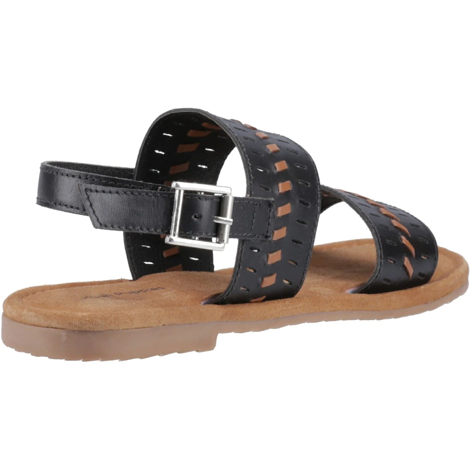 Hush Puppies Hadley Leather Women's Black Sandals - Image 2
