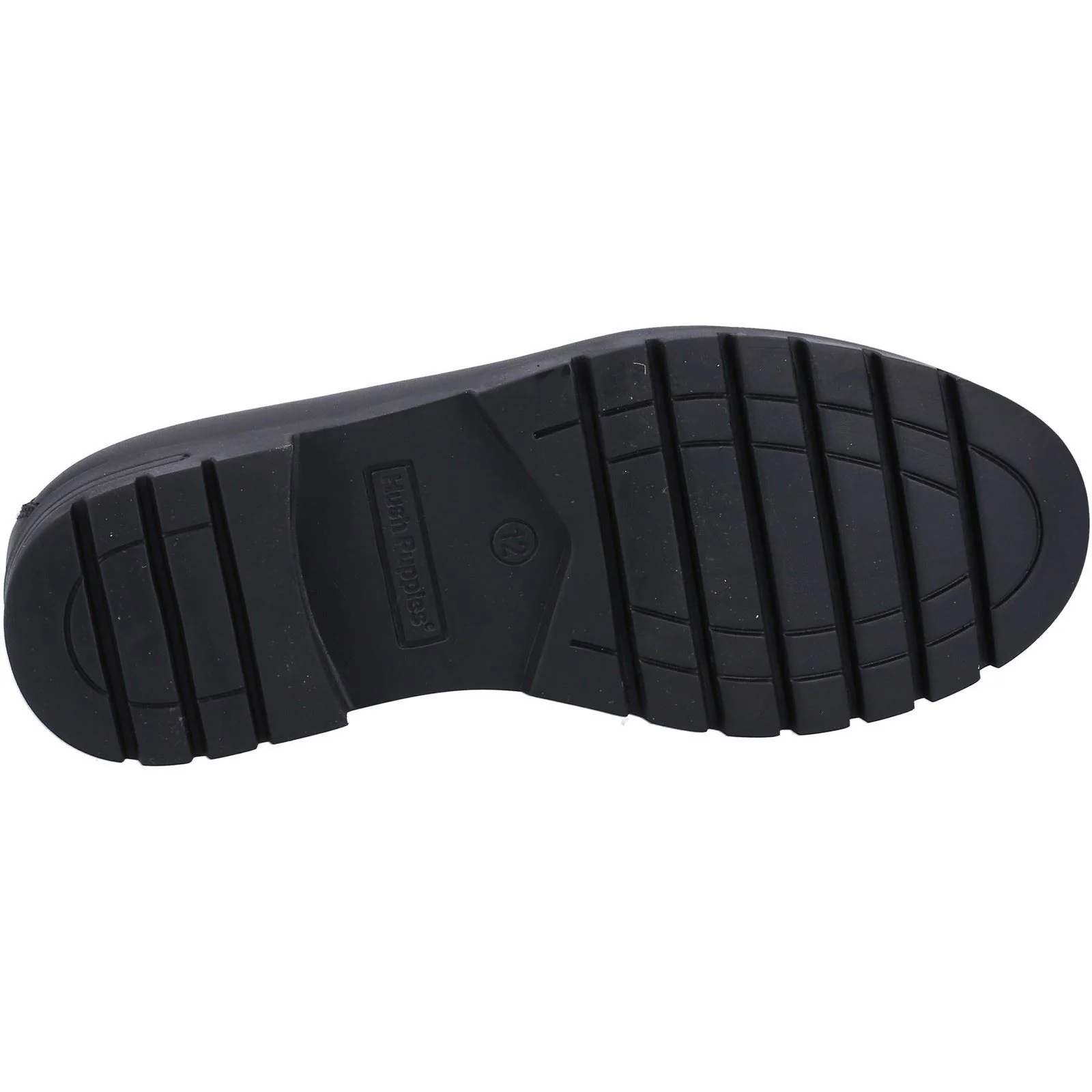 Hush Puppies Hazel Loafer Leather Youth Black Loafers - Image 3